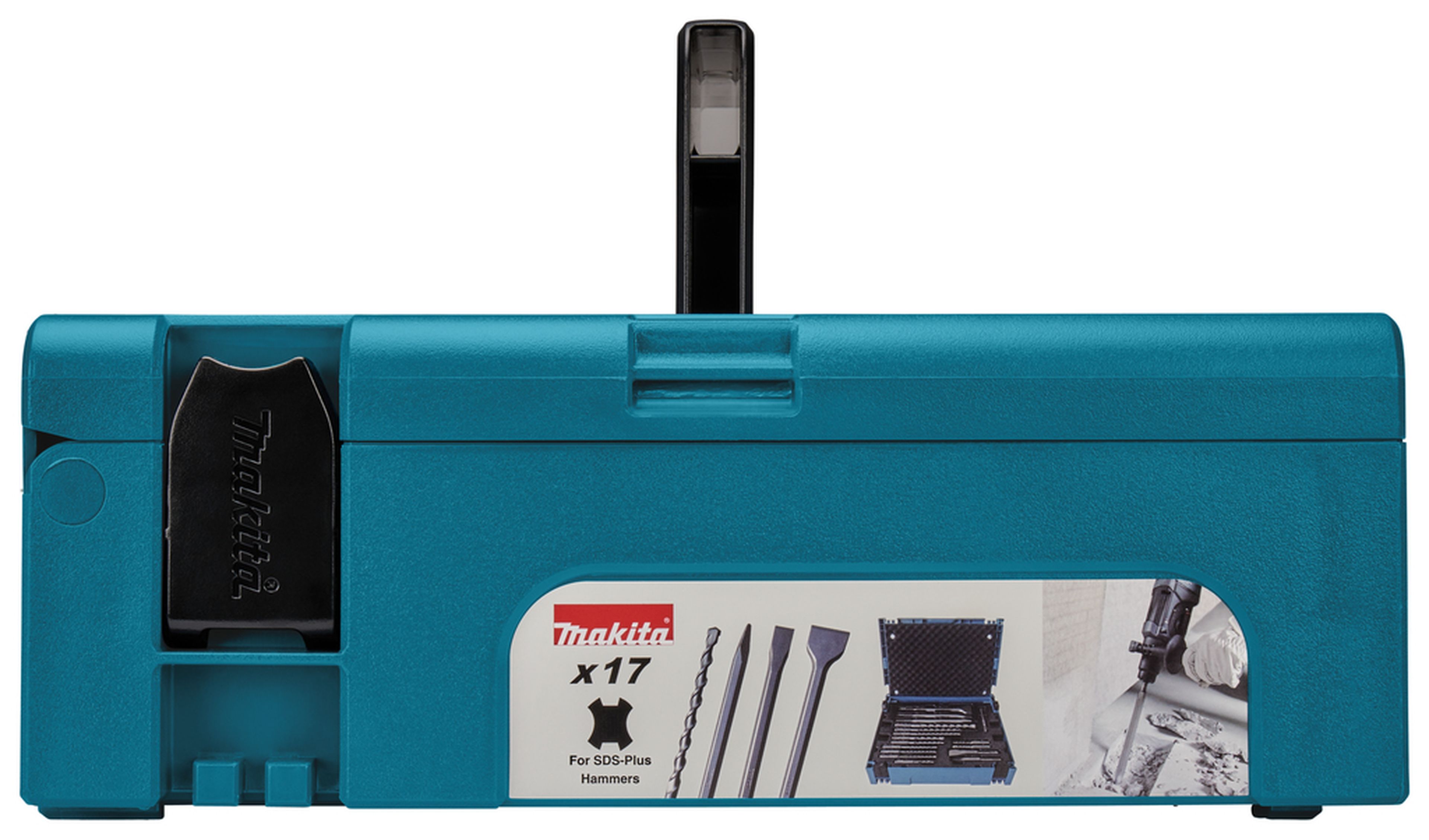 Makita Coffret Forets/Burins Béton 17 Pièces SDS+ B-52059 Image 9