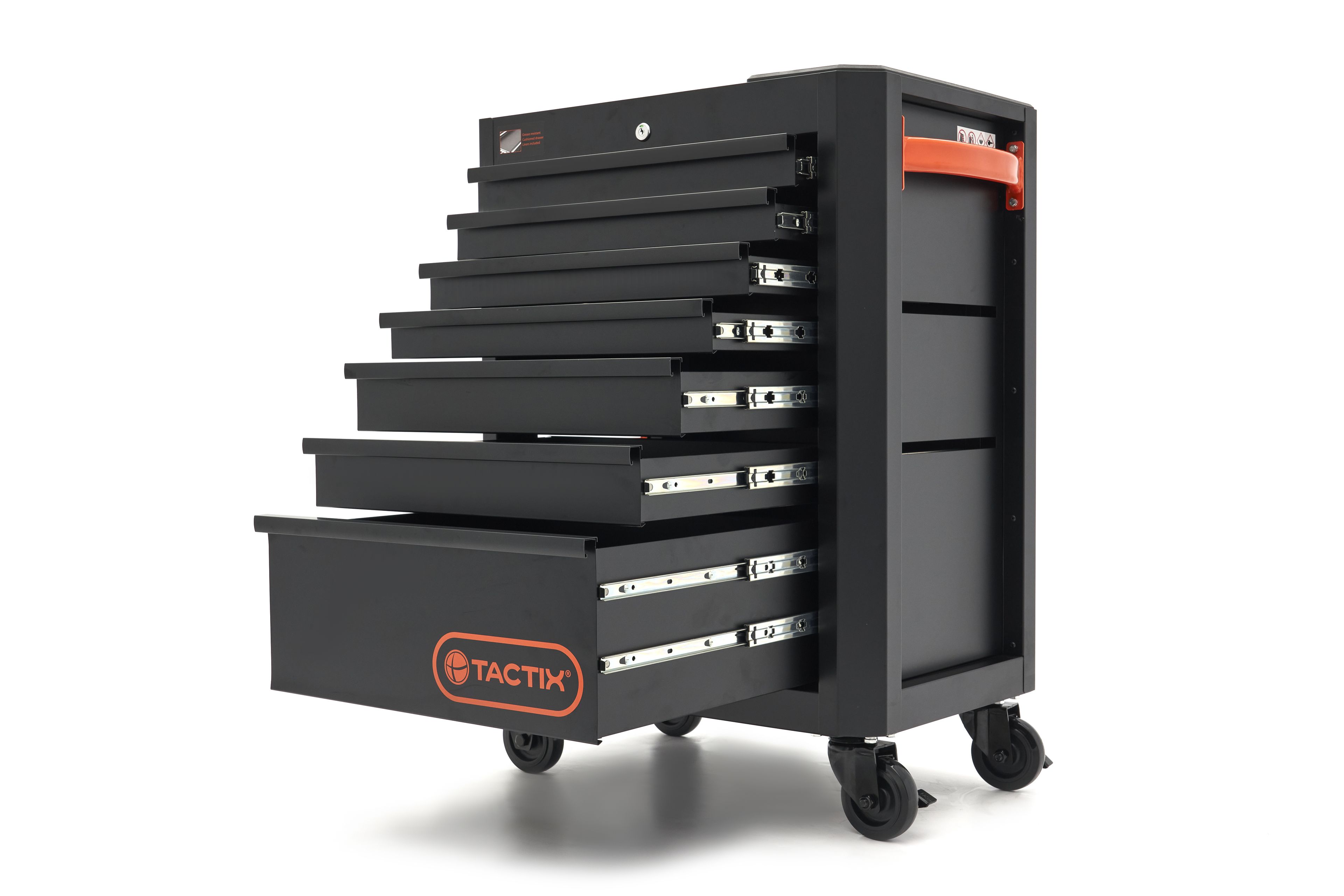 Tactix Carrello portautensili 7 cassetti, 66 cm Image 5