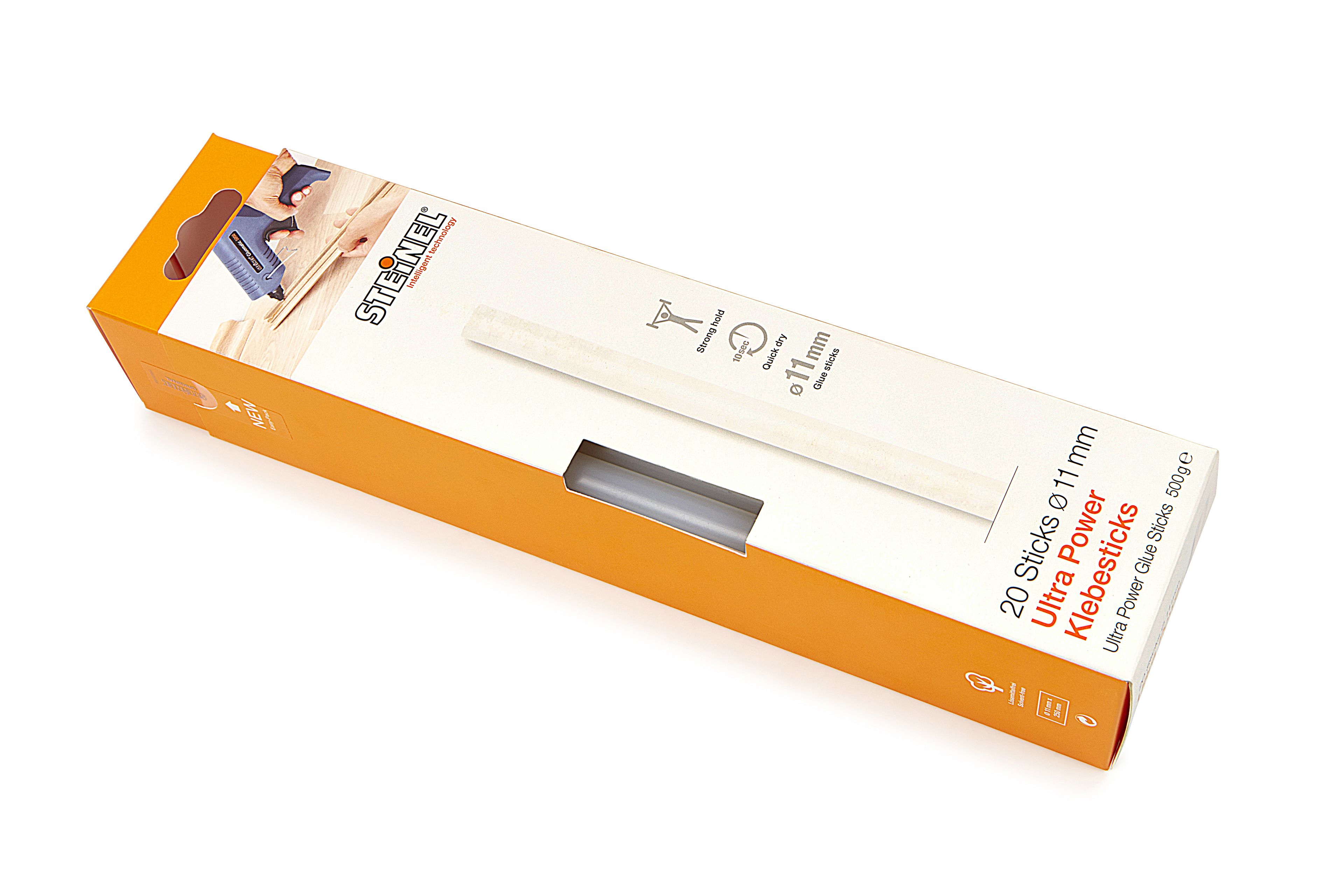 Steinel ULTRA Power Lijmstick 11 mm 250 mm Transparant 20 stuks