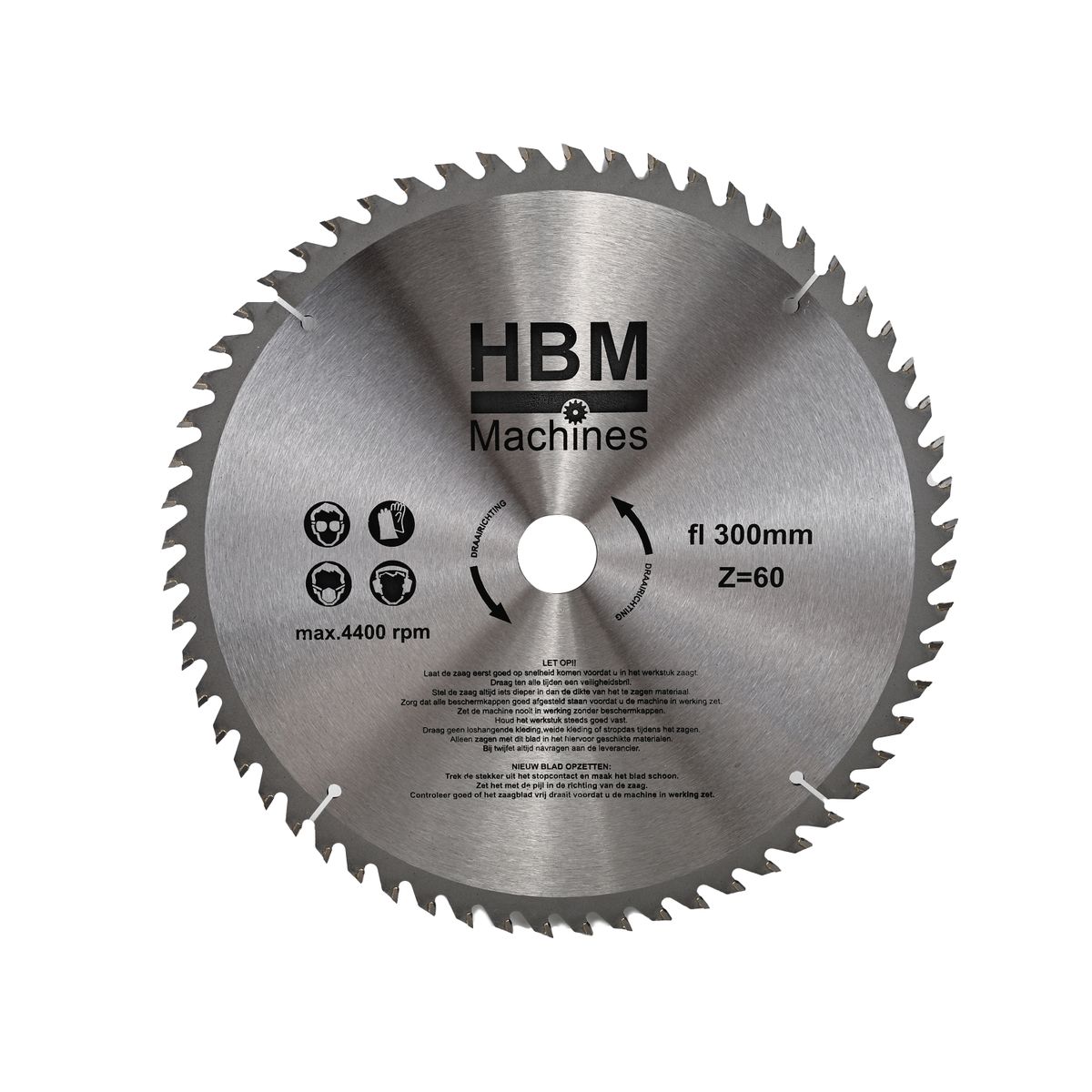 HBM 300 mm HM sierras circulares