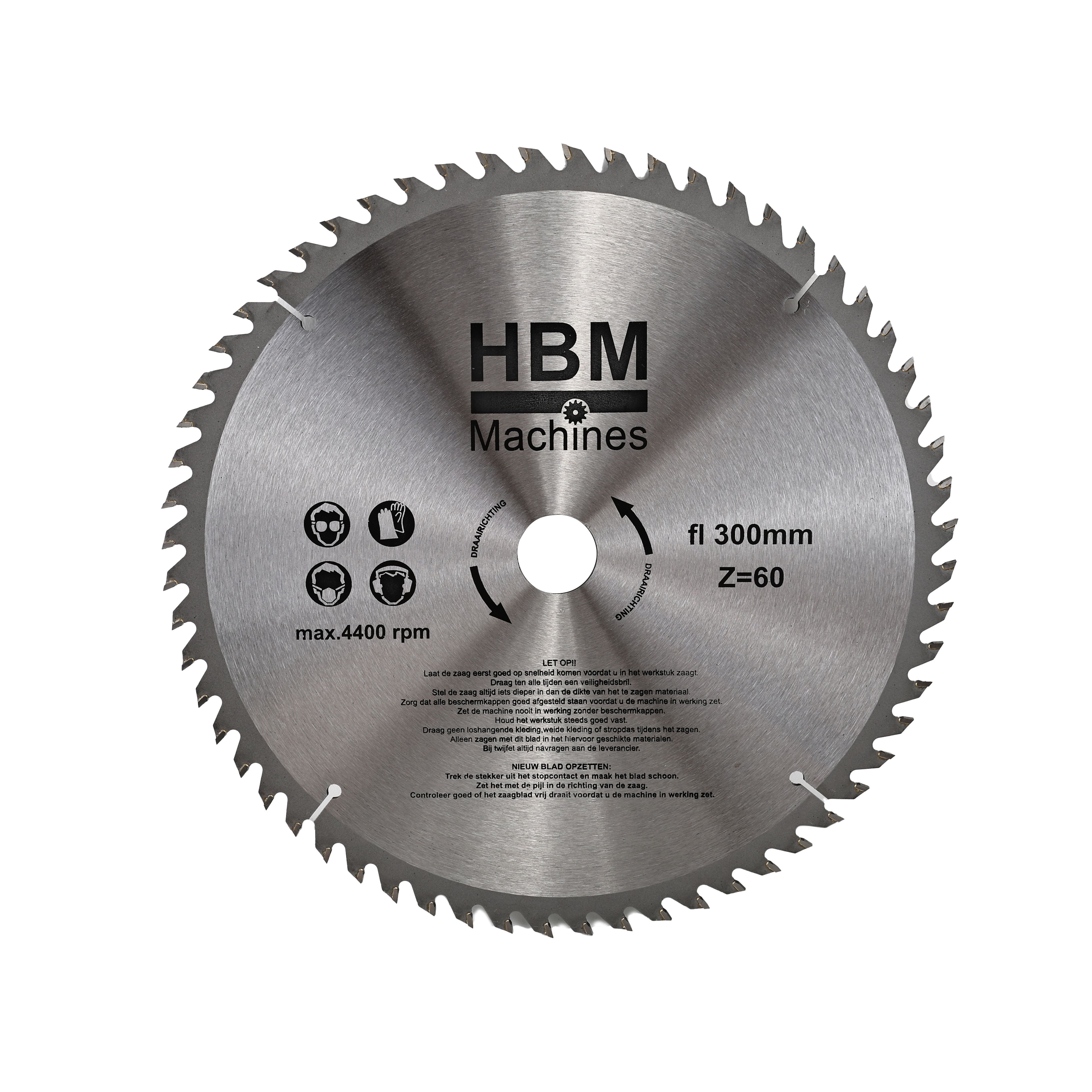 HBM 300 mm HM Kreissägeblätter