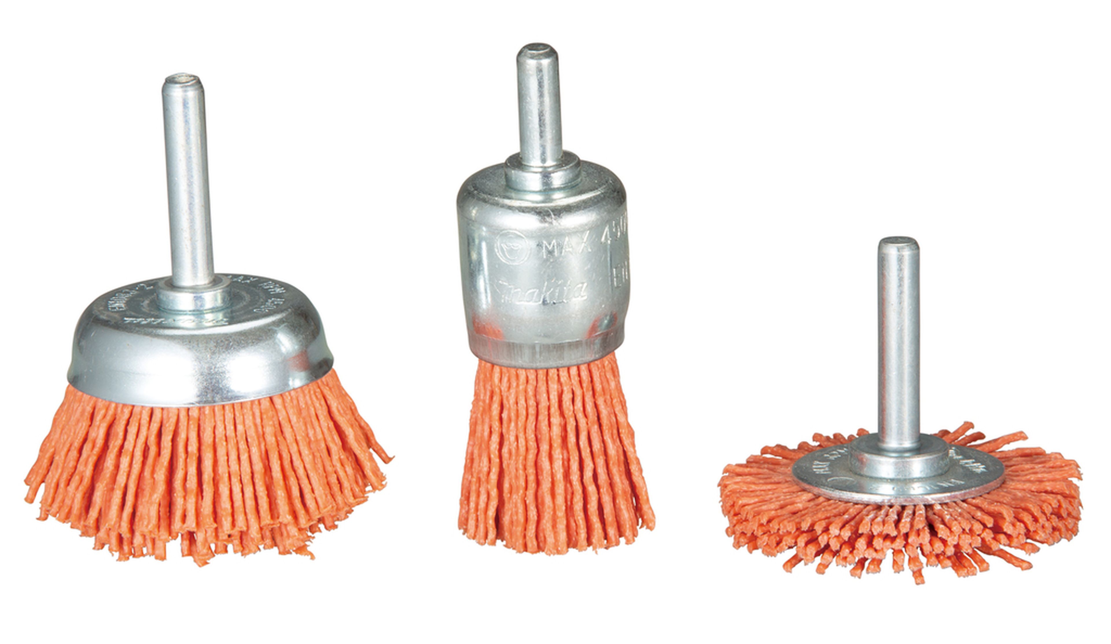 Makita Jeu de brosses en nylon 3 pièces
