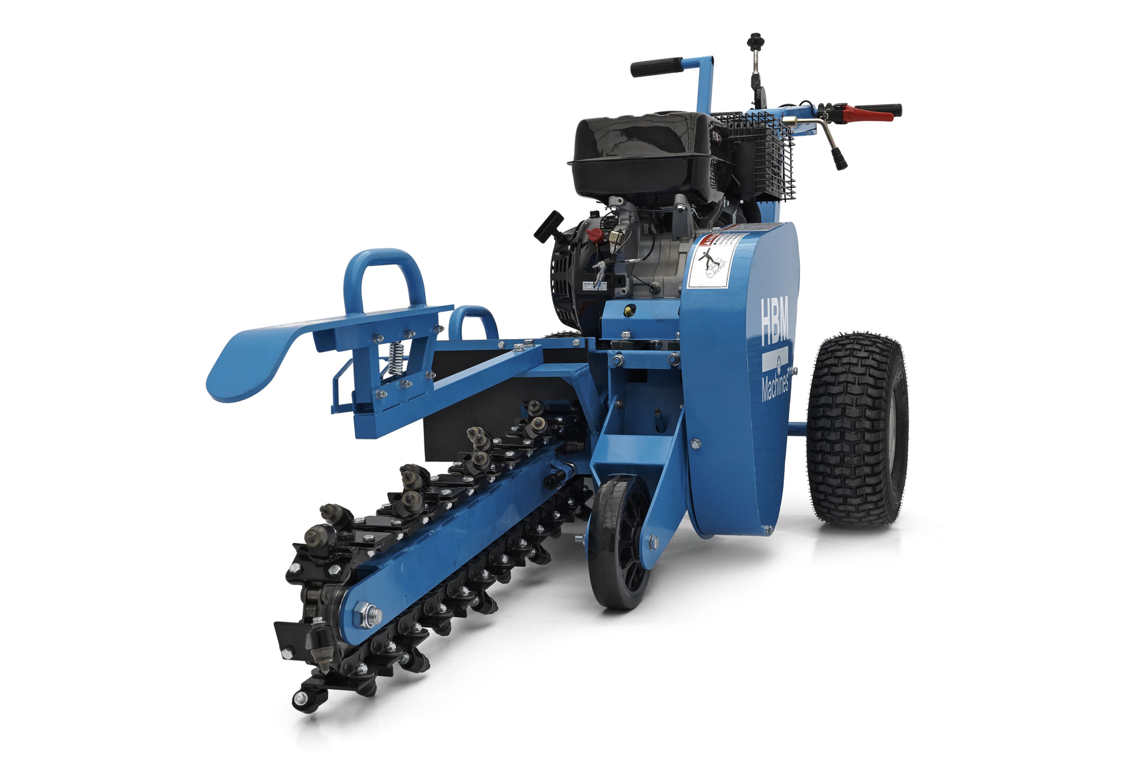 HBM Professional 15 HP Grabenfräse / Kabelschneider Image 2