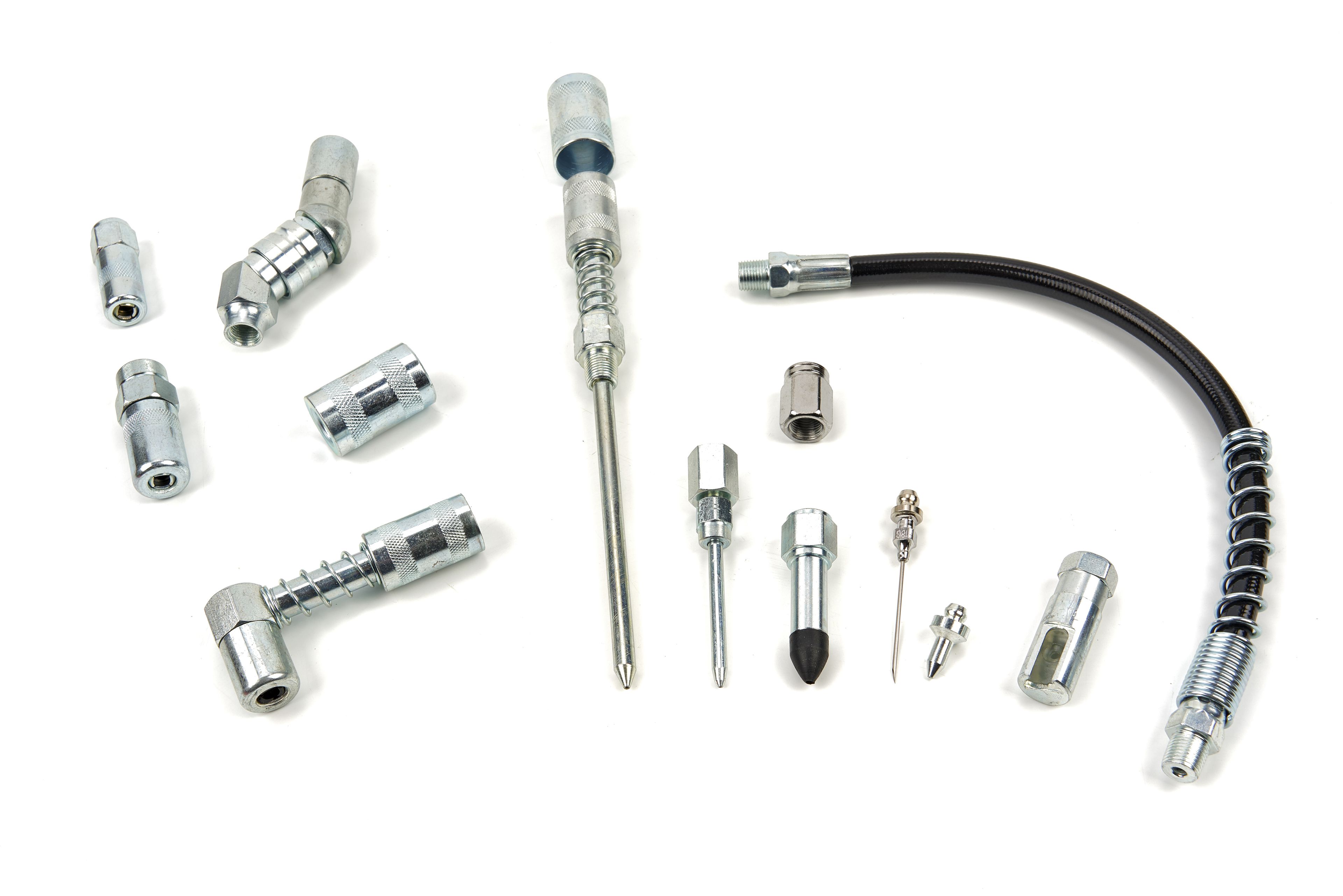 Juego de accesorios universal HBM de 12 piezas para engrasadora Image 4