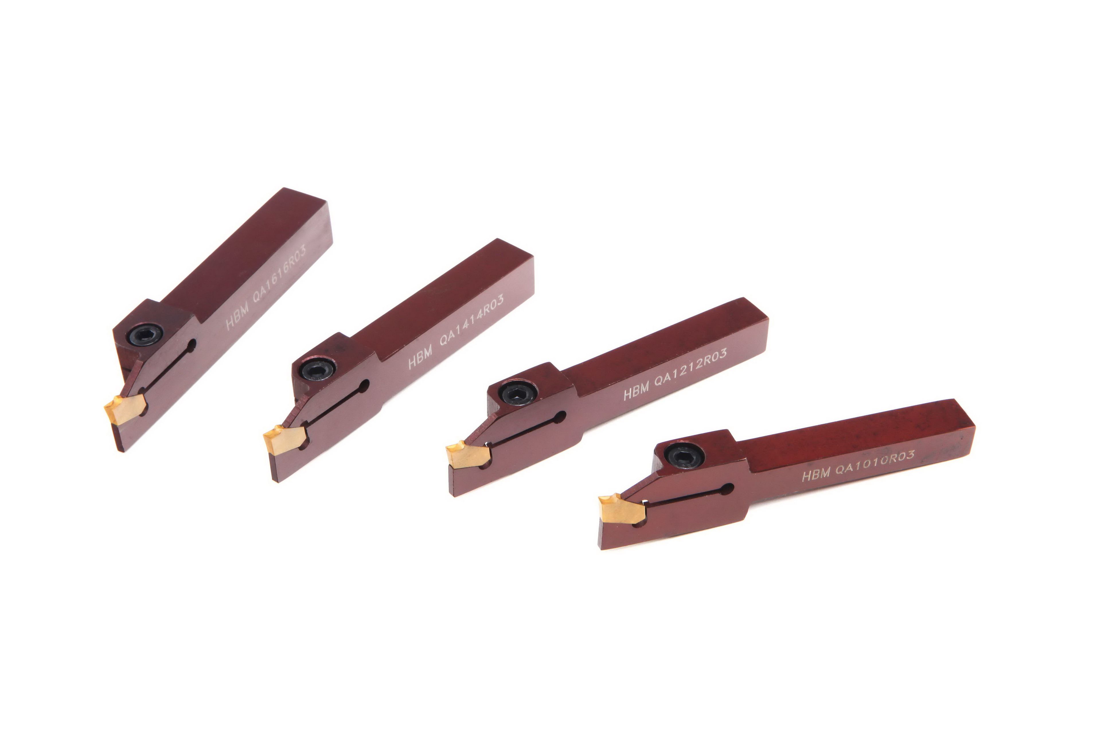 HBM Afsteekhouders / Langsdraaibeitels met 3mm HM Wisselplaat