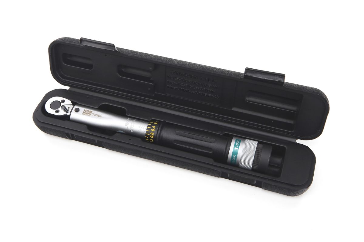 Llave de torsión HBM 3/8" Profi 6-30 Nm