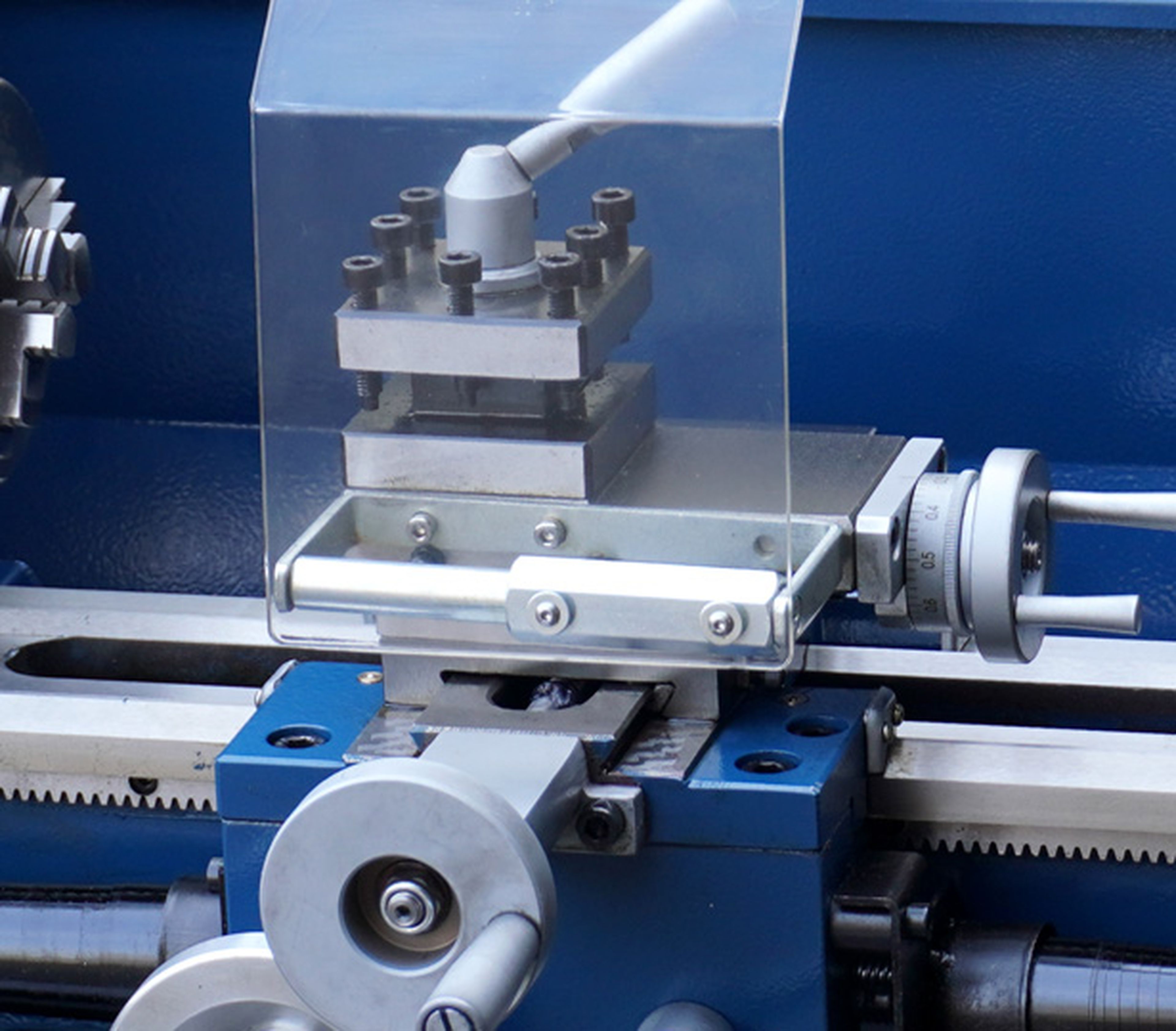 HBM mini tornio per metallo 180 x 300 vario Image 6