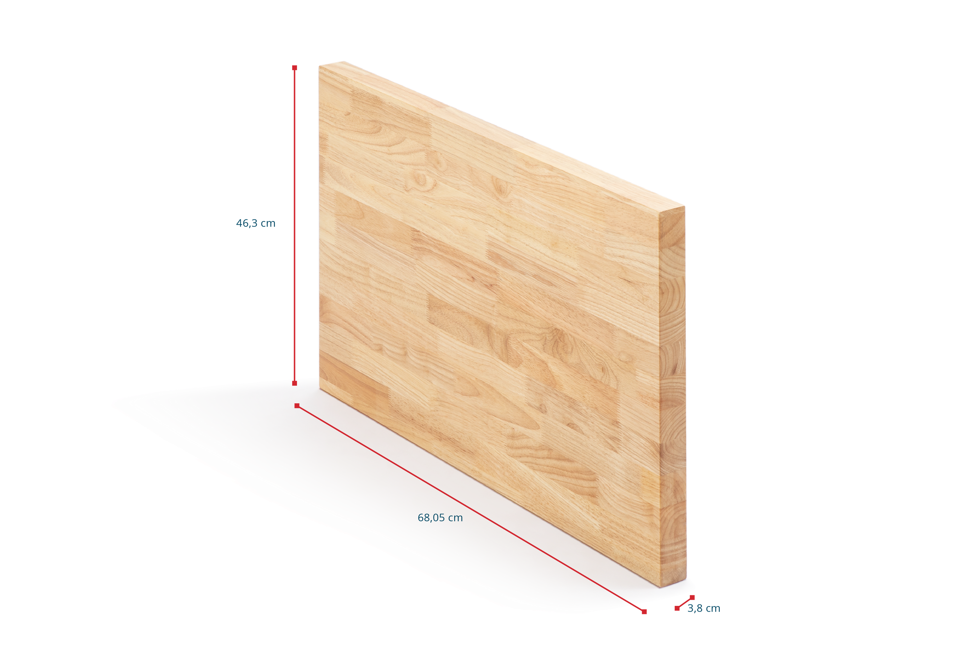 HBM-Massivholz-Arbeitsplatten für Werkstattausrüstung 68 cm Image 4