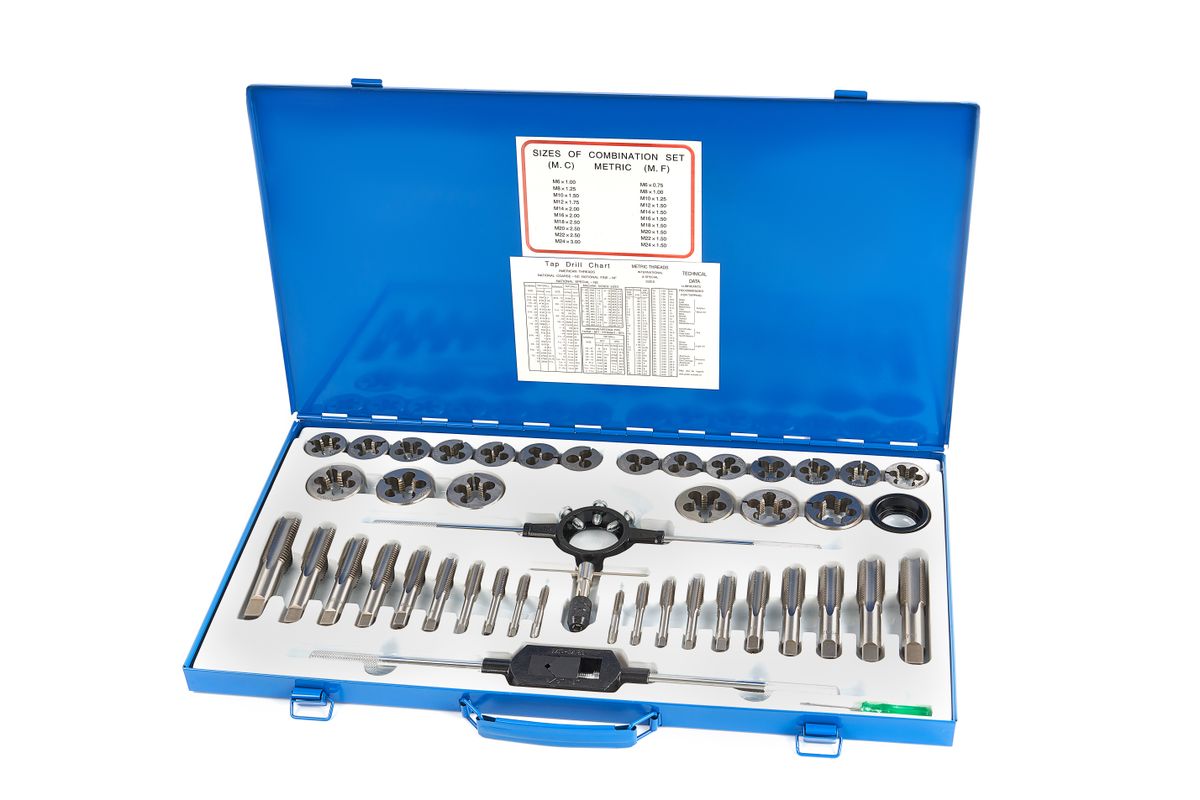 Conjunto de macho y filete hbm de 45 piezas M6-24