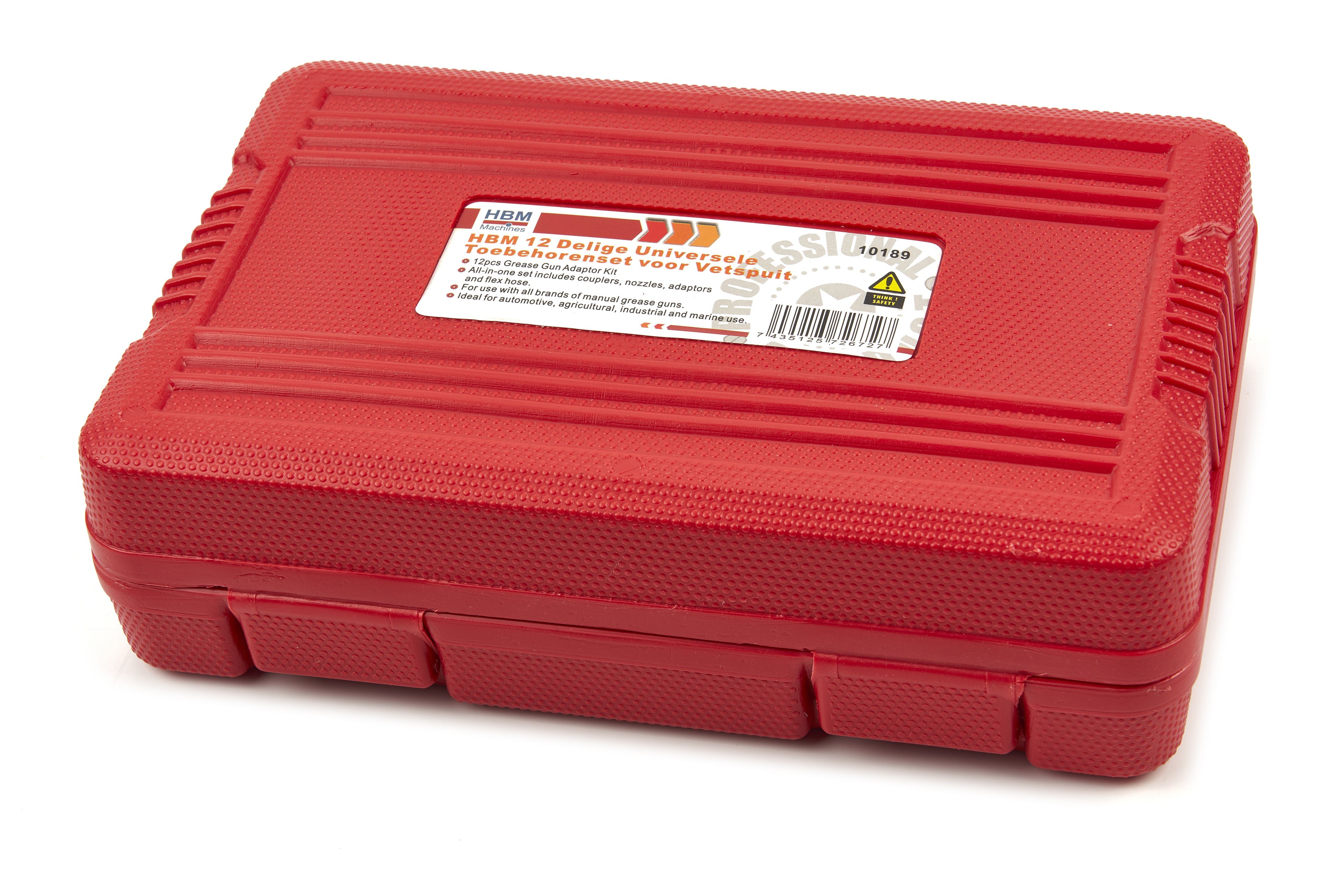 Juego de accesorios universal HBM de 12 piezas para engrasadora Image 6