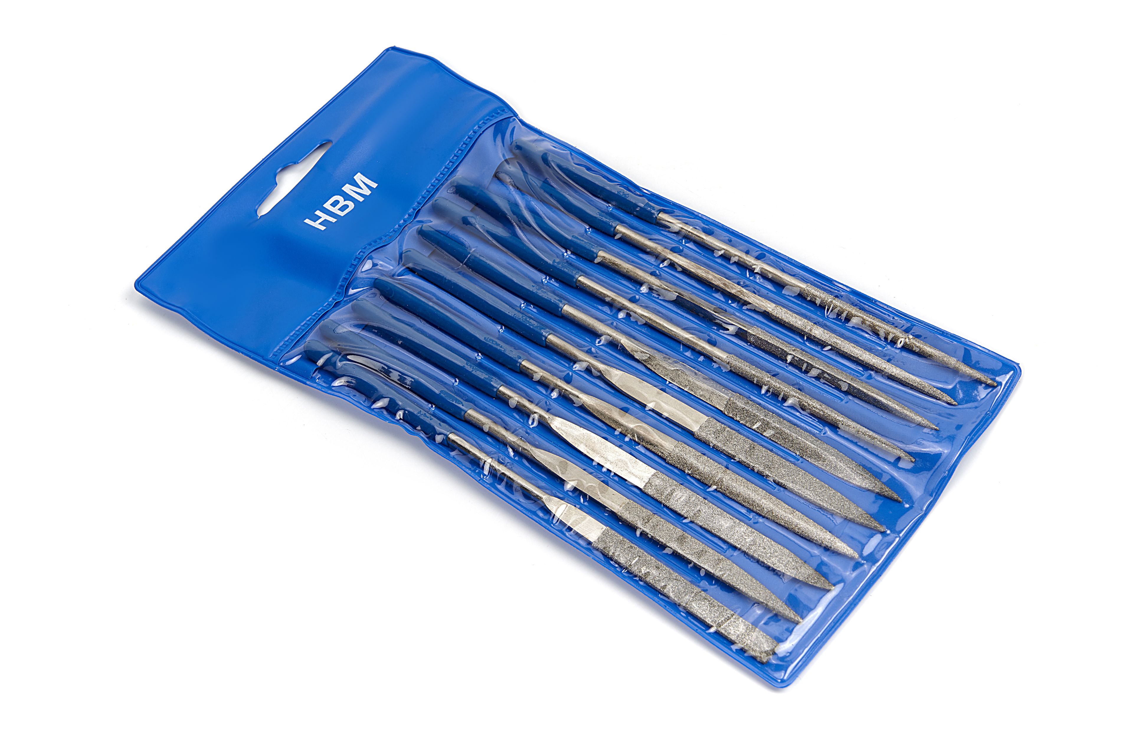 HBM 10 Delige Diamant Naaldvijlenset, Sleutelvijlenset Image 3