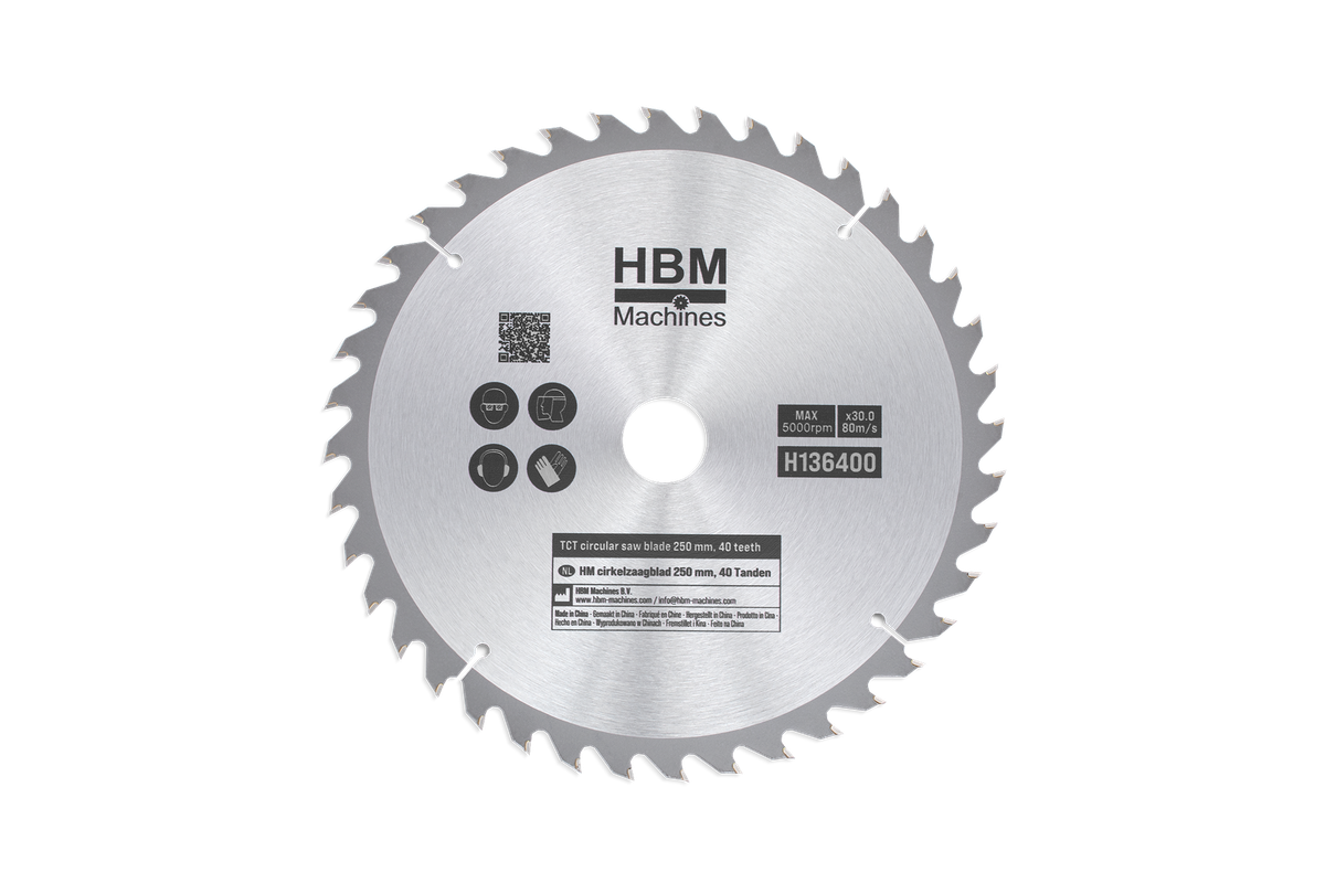 HBM HM-Kreissägeblätter 250 mm