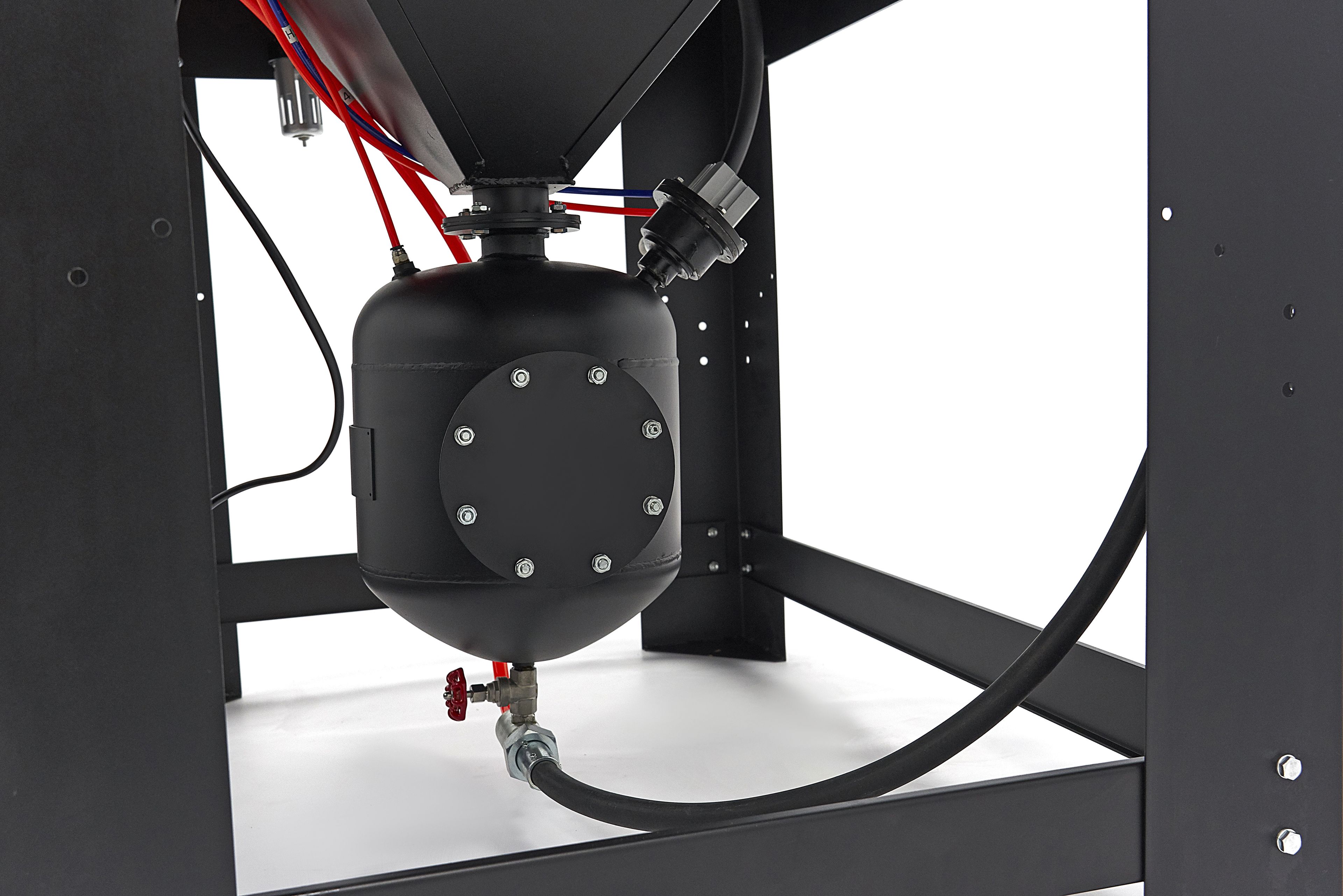 HBM SBC 990 Hochdruck Strahlkabine mit 2 Absaugungen Image 8