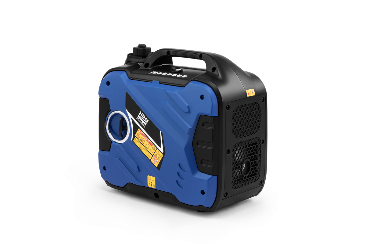 HBM generador inversor con motor de gasolina de 163 cm³ 230V 3400W