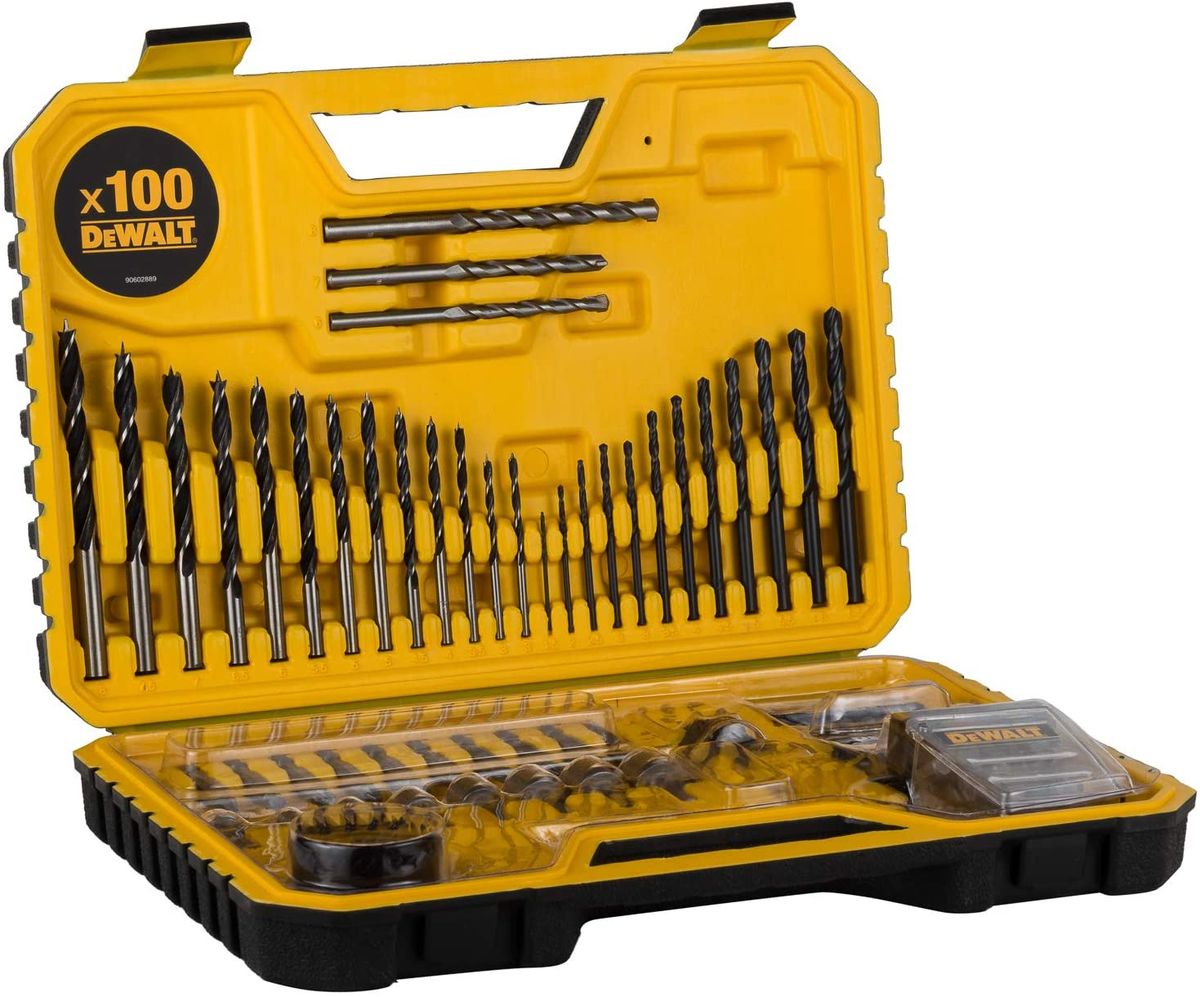 DeWalt 100-teiliges Zubehörset im Koffer