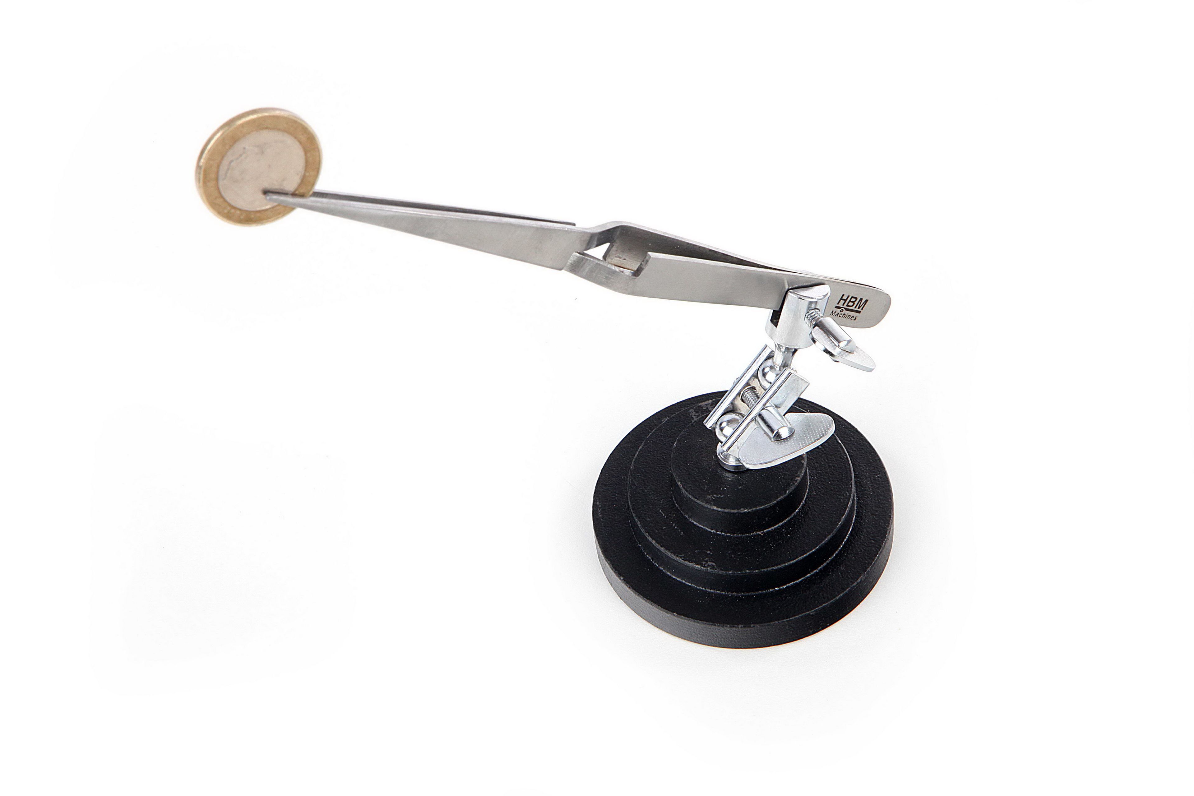 HBM Zelfknellende Pincet met standaard