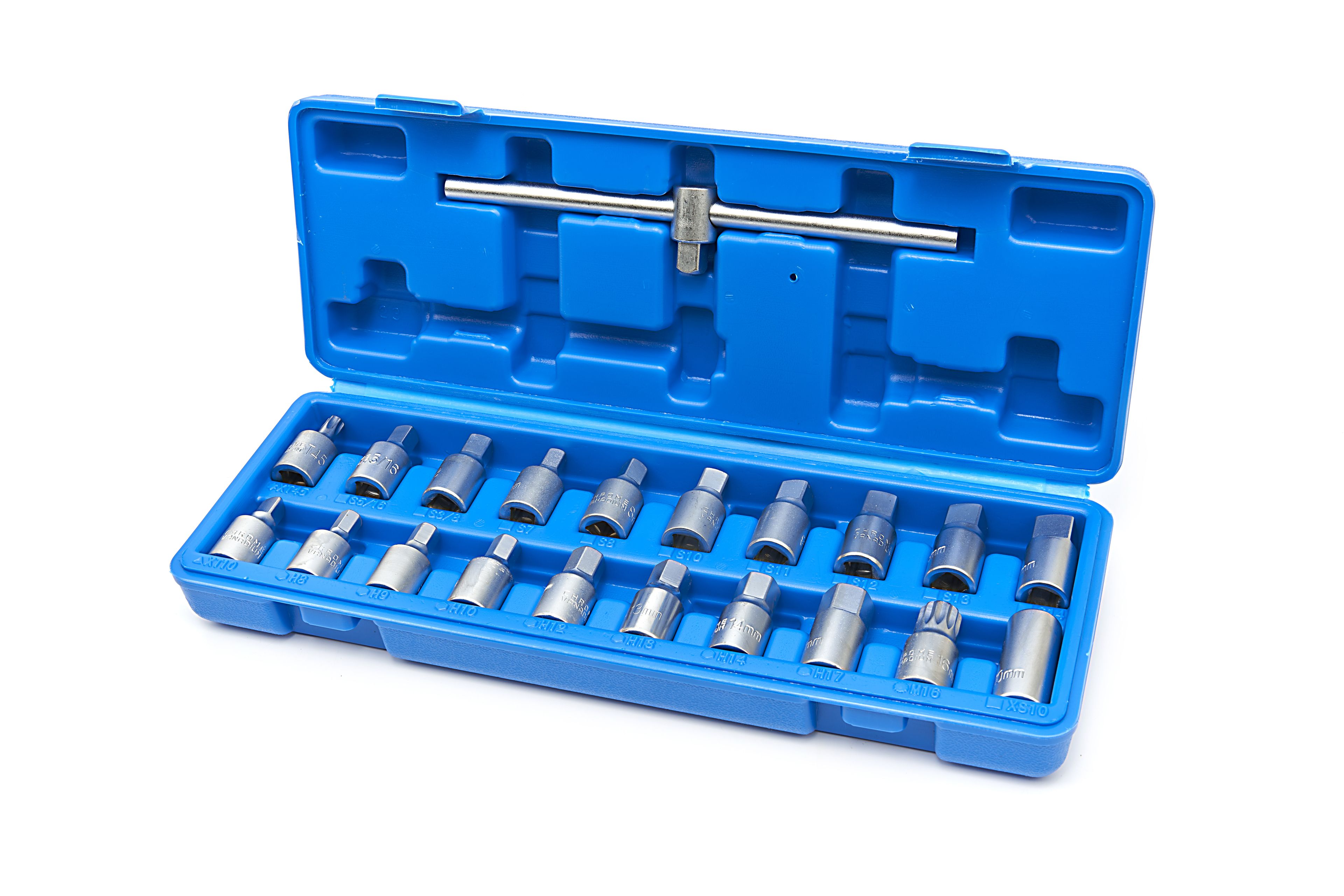 HBM olieaftapplug set 21-delig