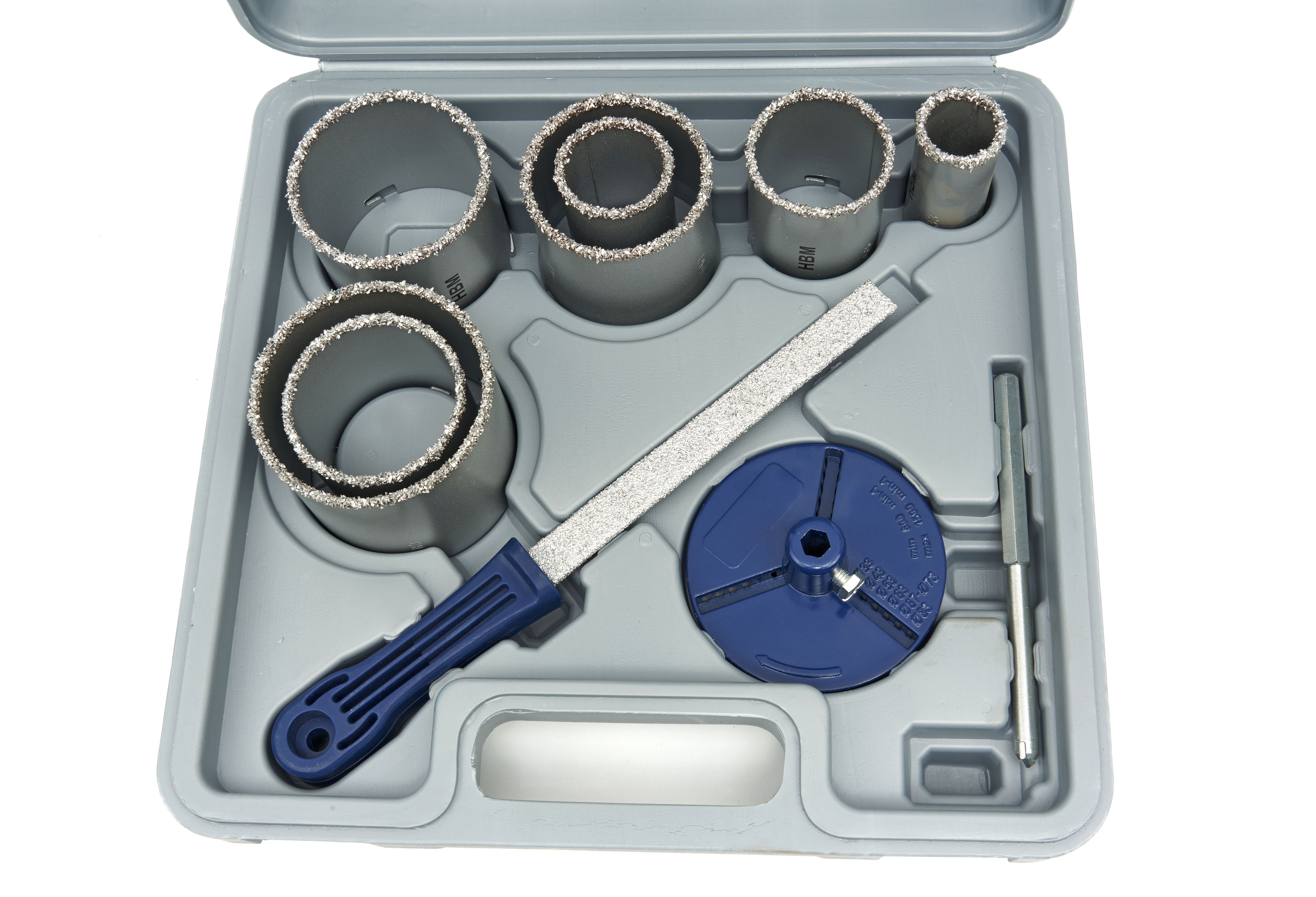 Set di trapani a diamante HBM da 10 pezzi per muratura Image 6