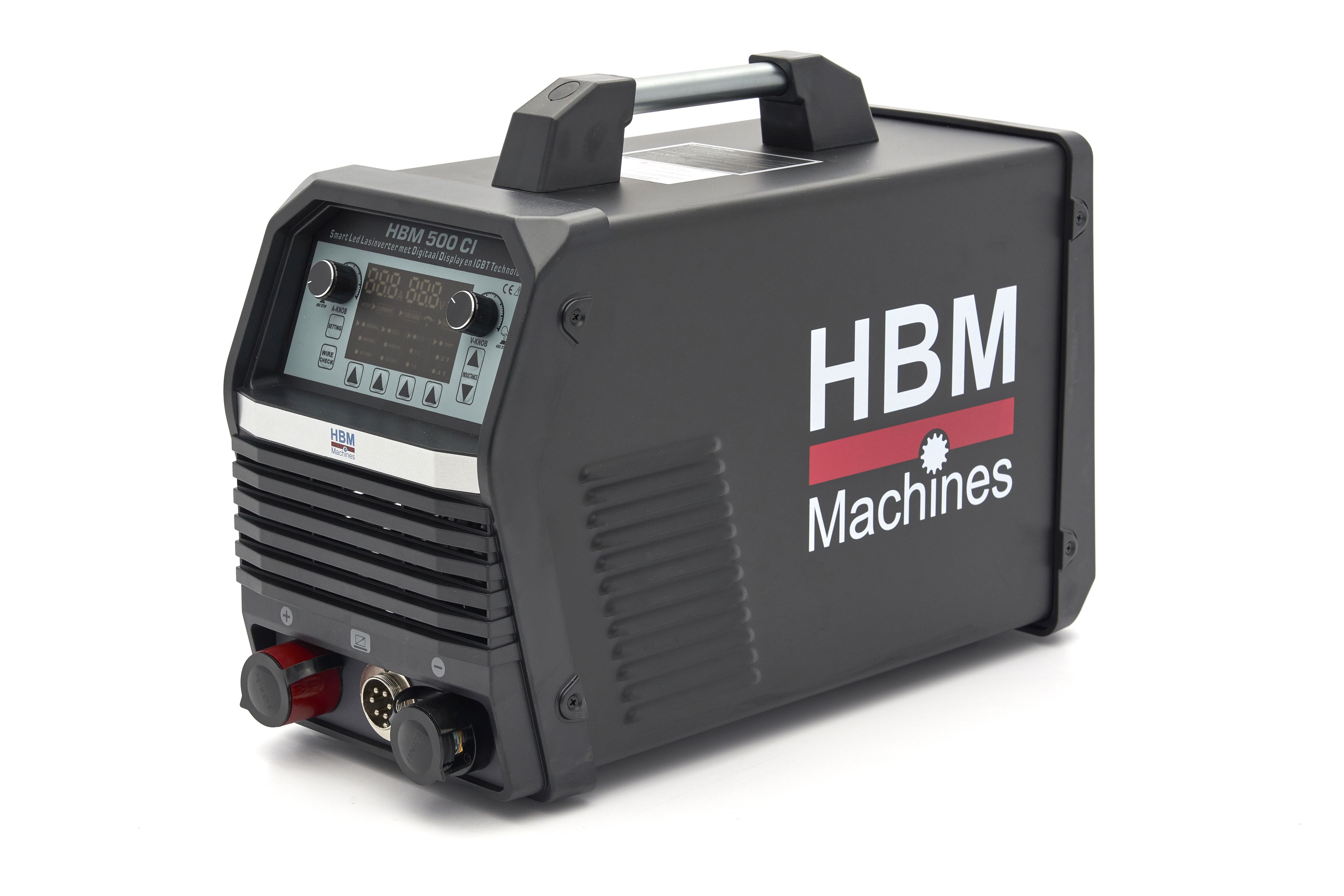 HBM 500 CI Smart Led Inverter per Saldatura con Display Digitale e Tecnologia IGBT 400 volt – Nero Image 12