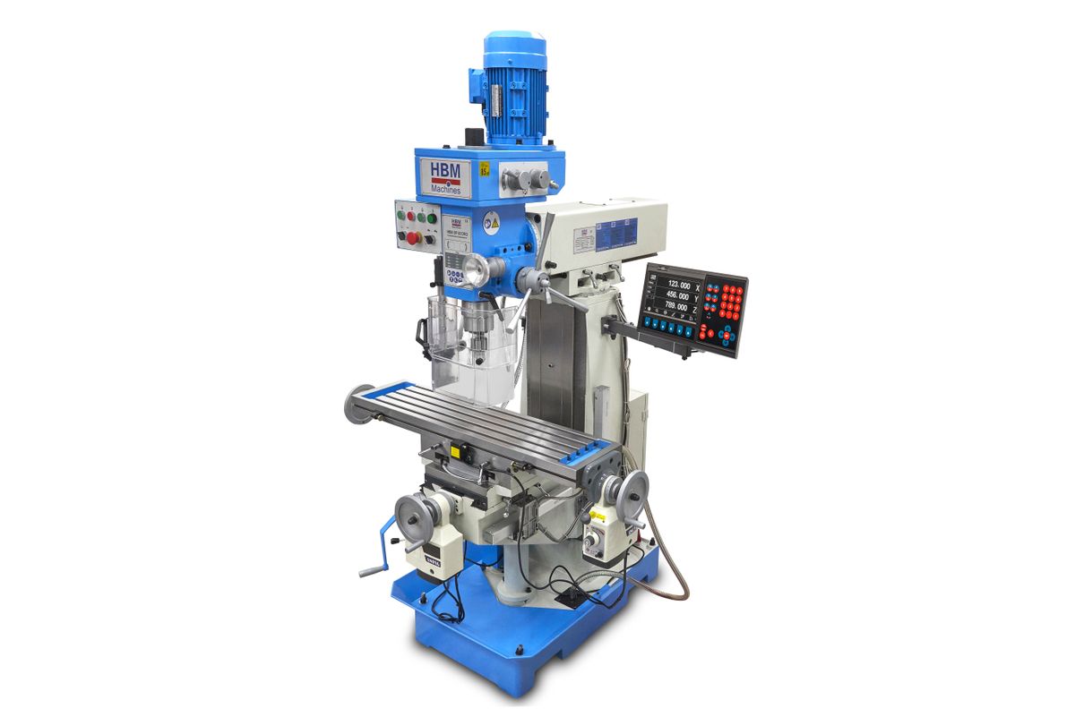 HBM fresadora BF 60 DRO de HBM