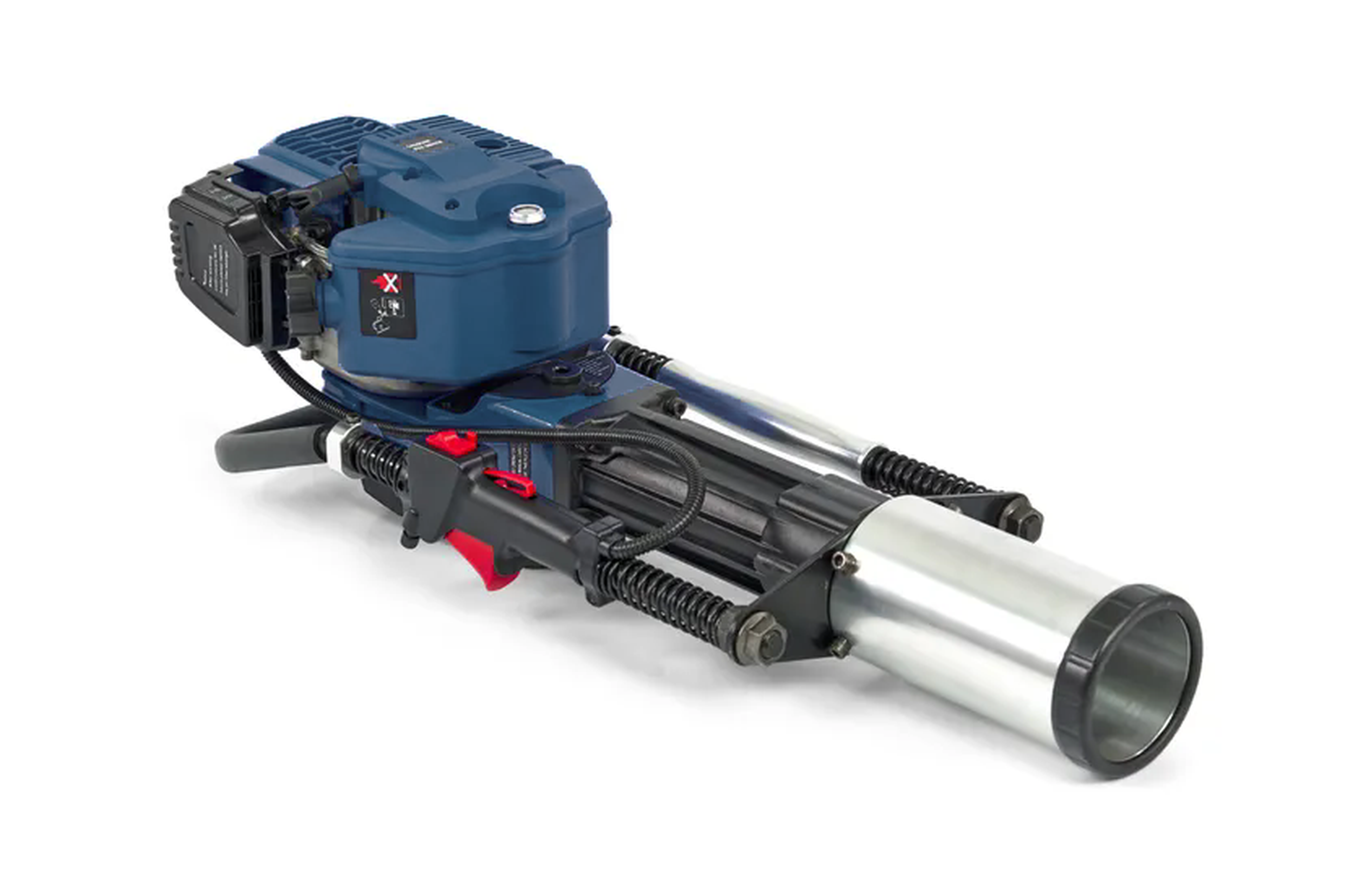 HBM Machine de battage/pilonnage HBM professionnelle 2 temps 52 cm³ à essence Image 3