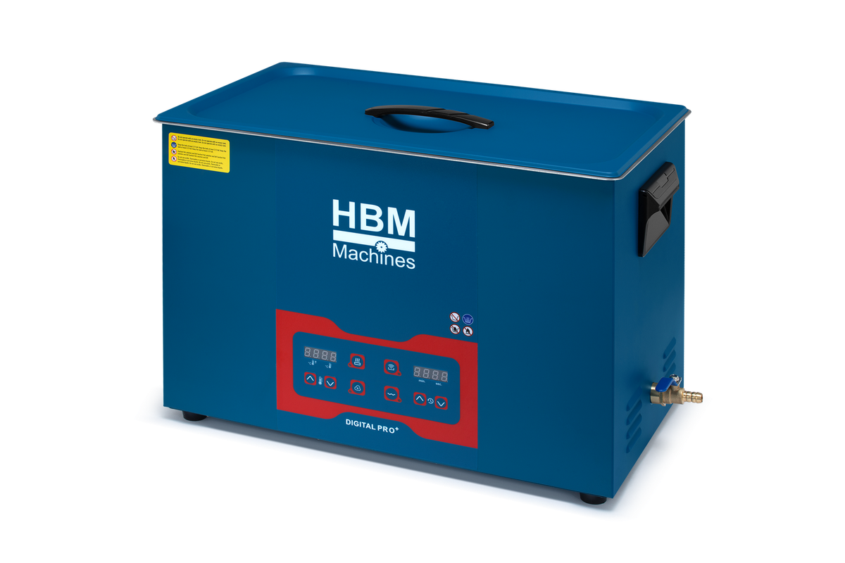 HBM limpiador ultrasónico, azul