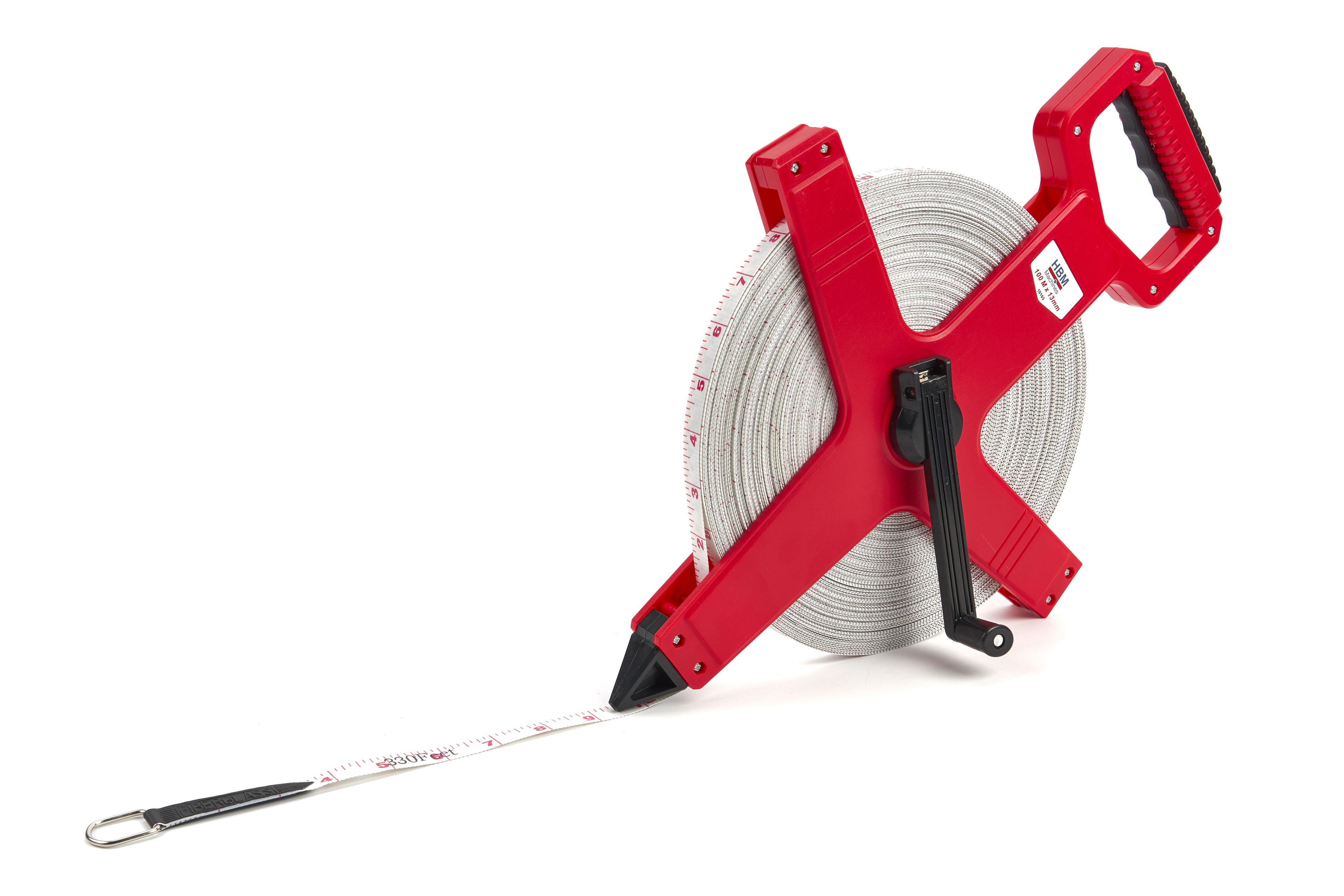 HBM 100 m x 13 mm Glasfaserbandmaß, Maßband, Vermesser Image 4