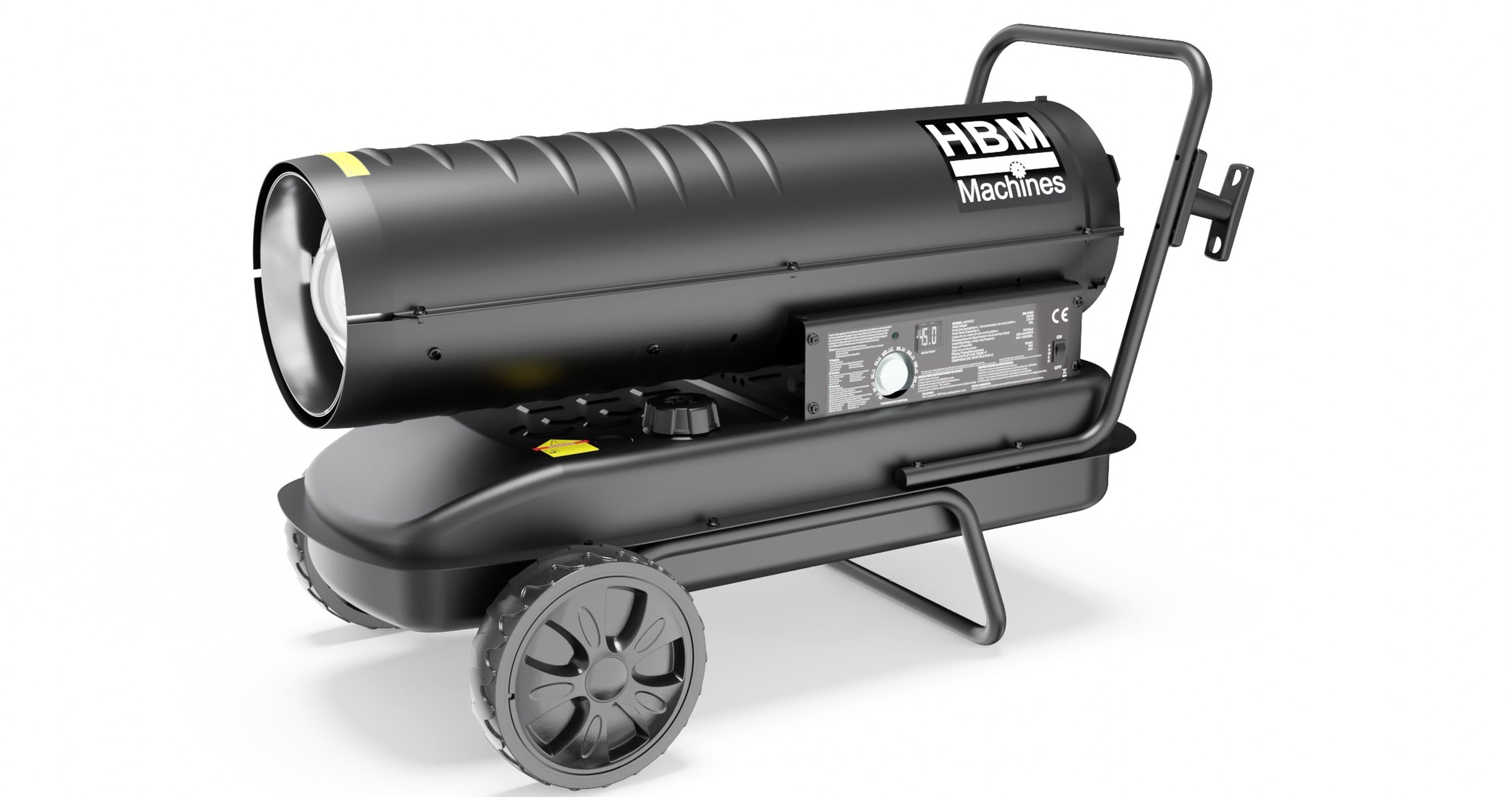 Chauffage diesel mobile HBM rond, 30 000 watts