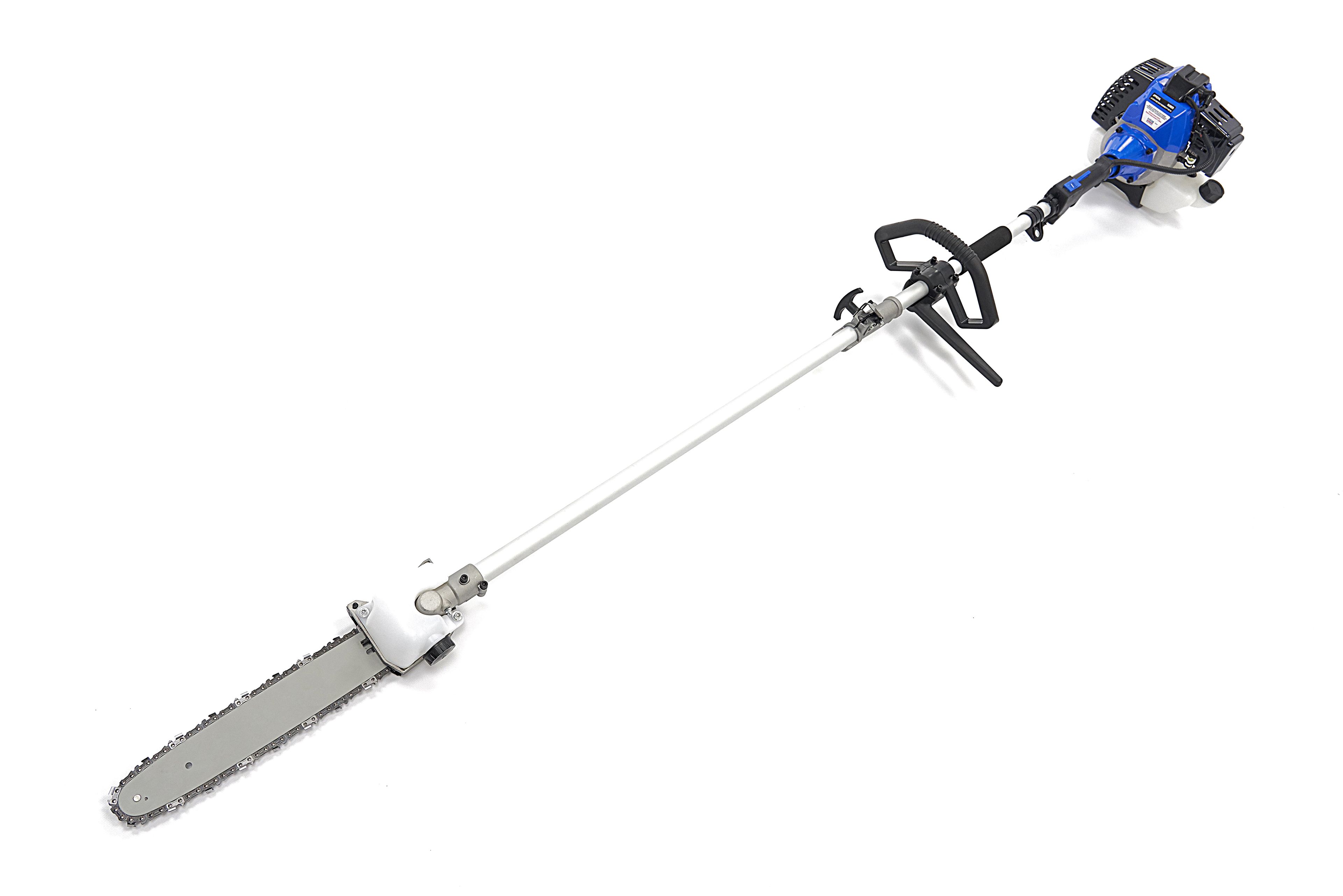 HBM 4 en 1 Desbrozador / Recortador de césped /  Cortadora de setos / Motosierra / Sierra de árbol - 52 cc Incluye Protección corporal Image 6