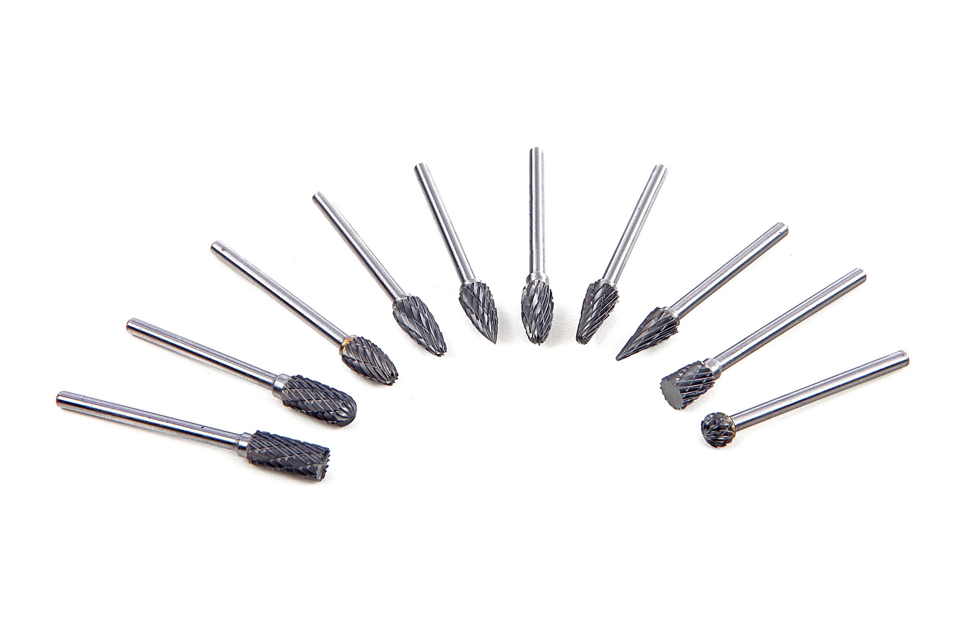 HBM 10 Pezzi Set di Frese HM Modello 2 Image 2