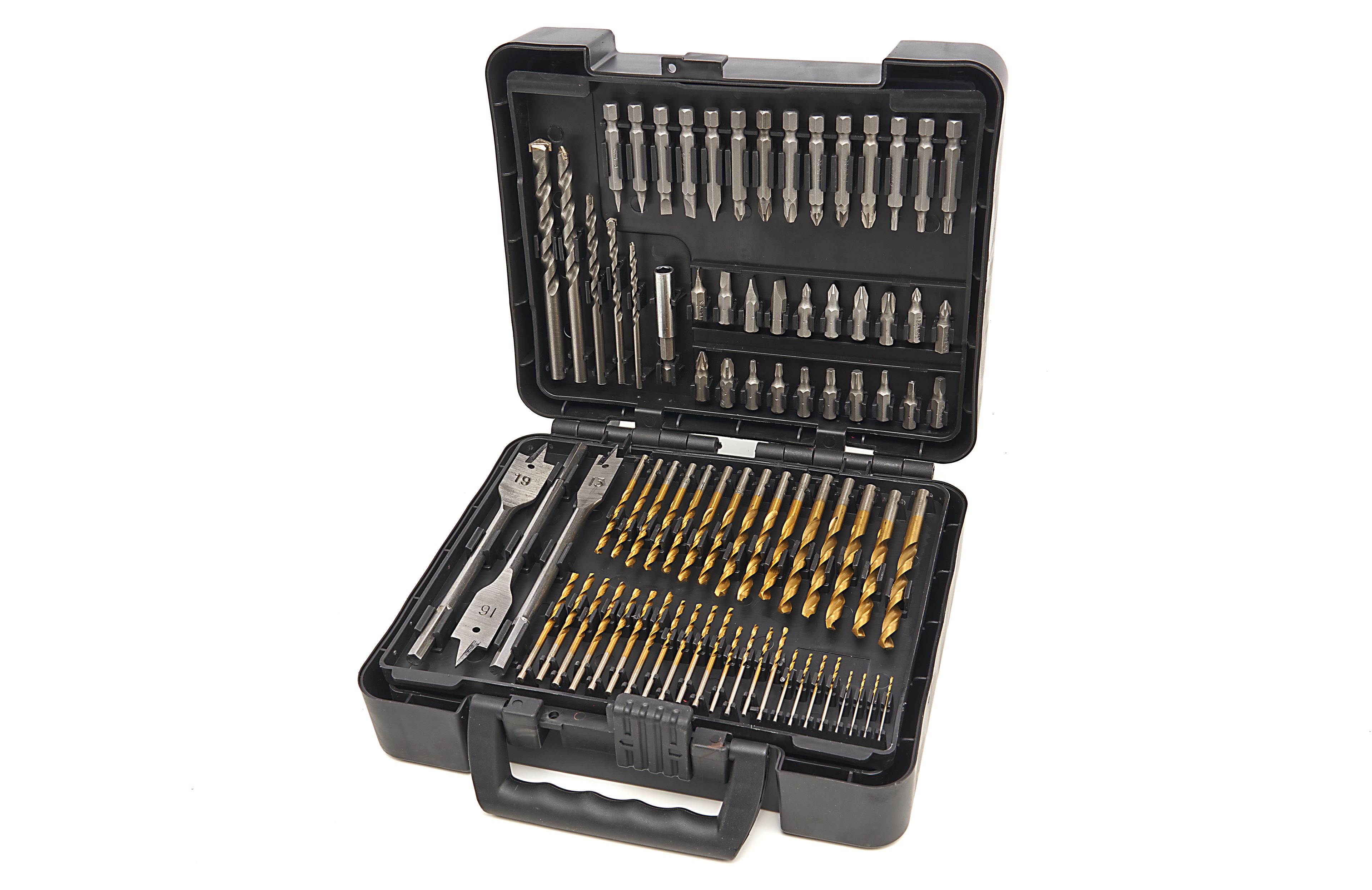 HBM 204-teiliges Bit-Set, Bohrer-Set, Lochsägen-Set Deluxe