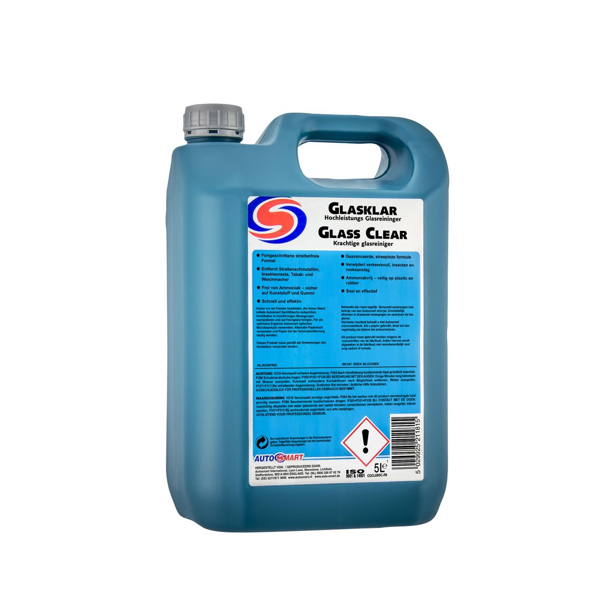 AutoSmart Glass Clear Glasreiniger, 5L
