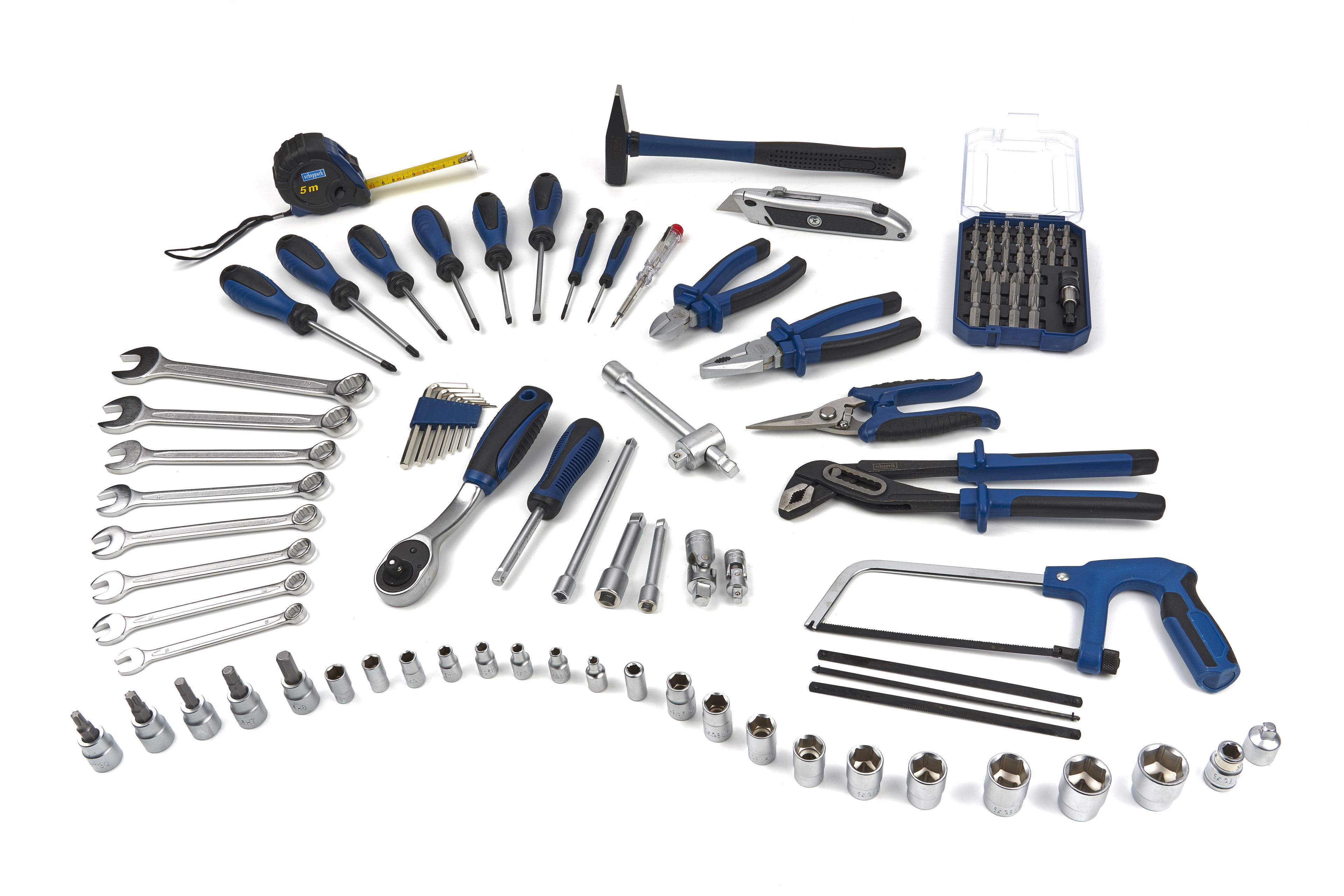 Scheppach TB150 Valigia degli Attrezzi Completa da 101 Pezzi Image 6