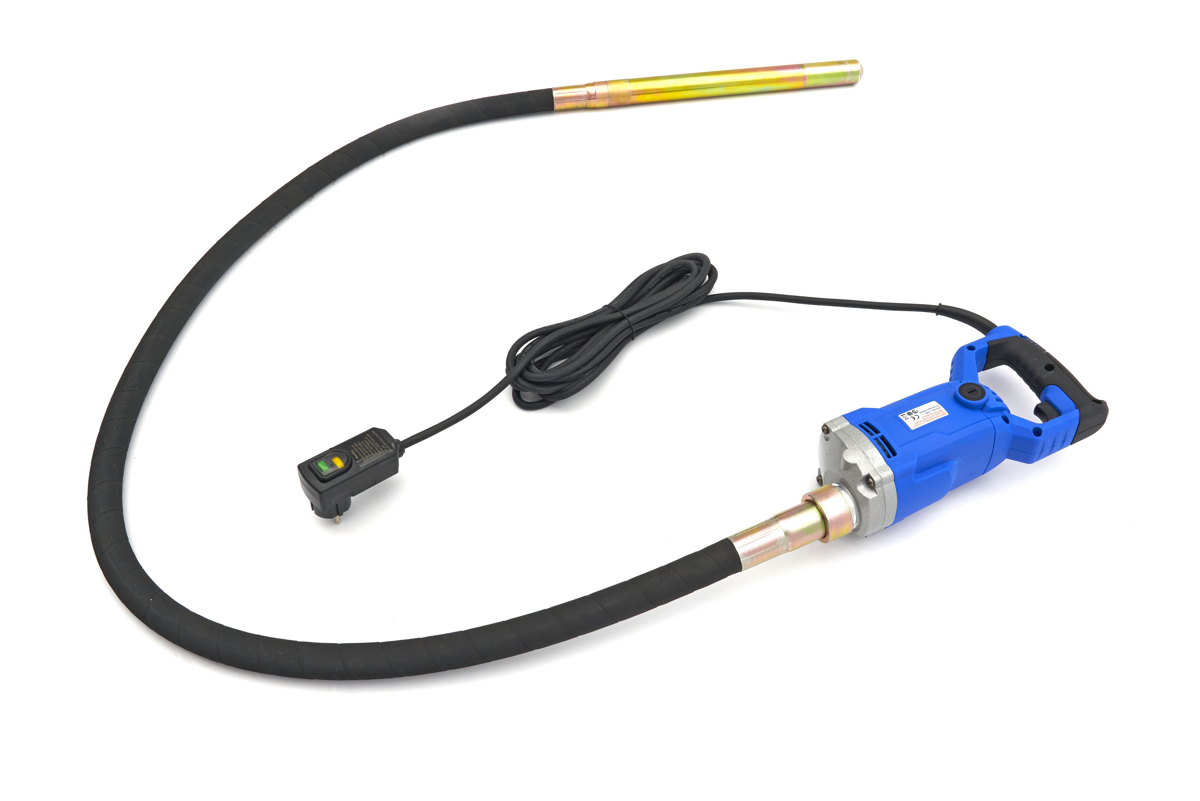 HBM Aguja vibratoria de 1100 vatios para hormigón con aguja vibratoria de 2 metros Image 3