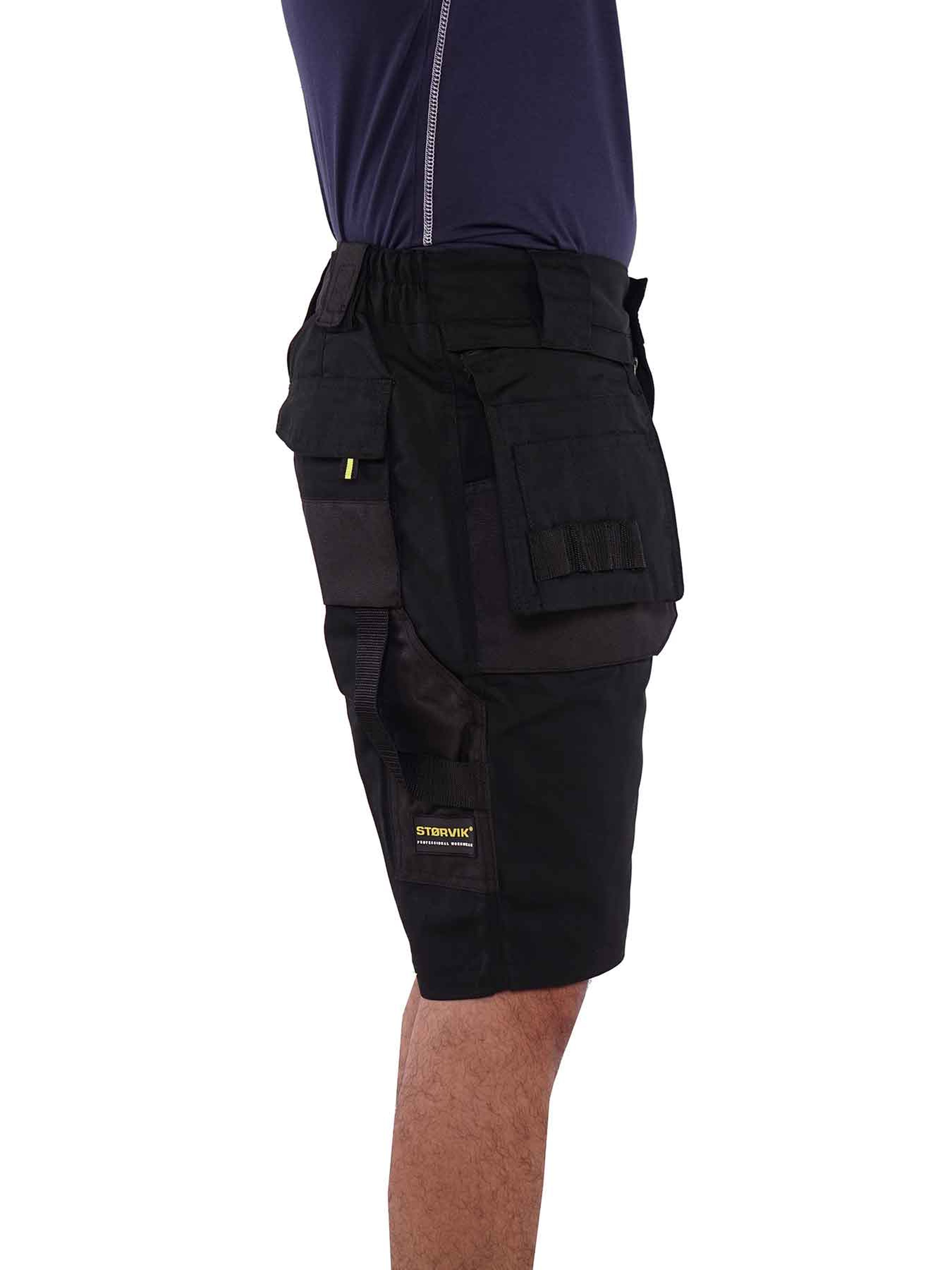 Storvik Job Kurze Arbeitshose Schwarz XXXL Image 9