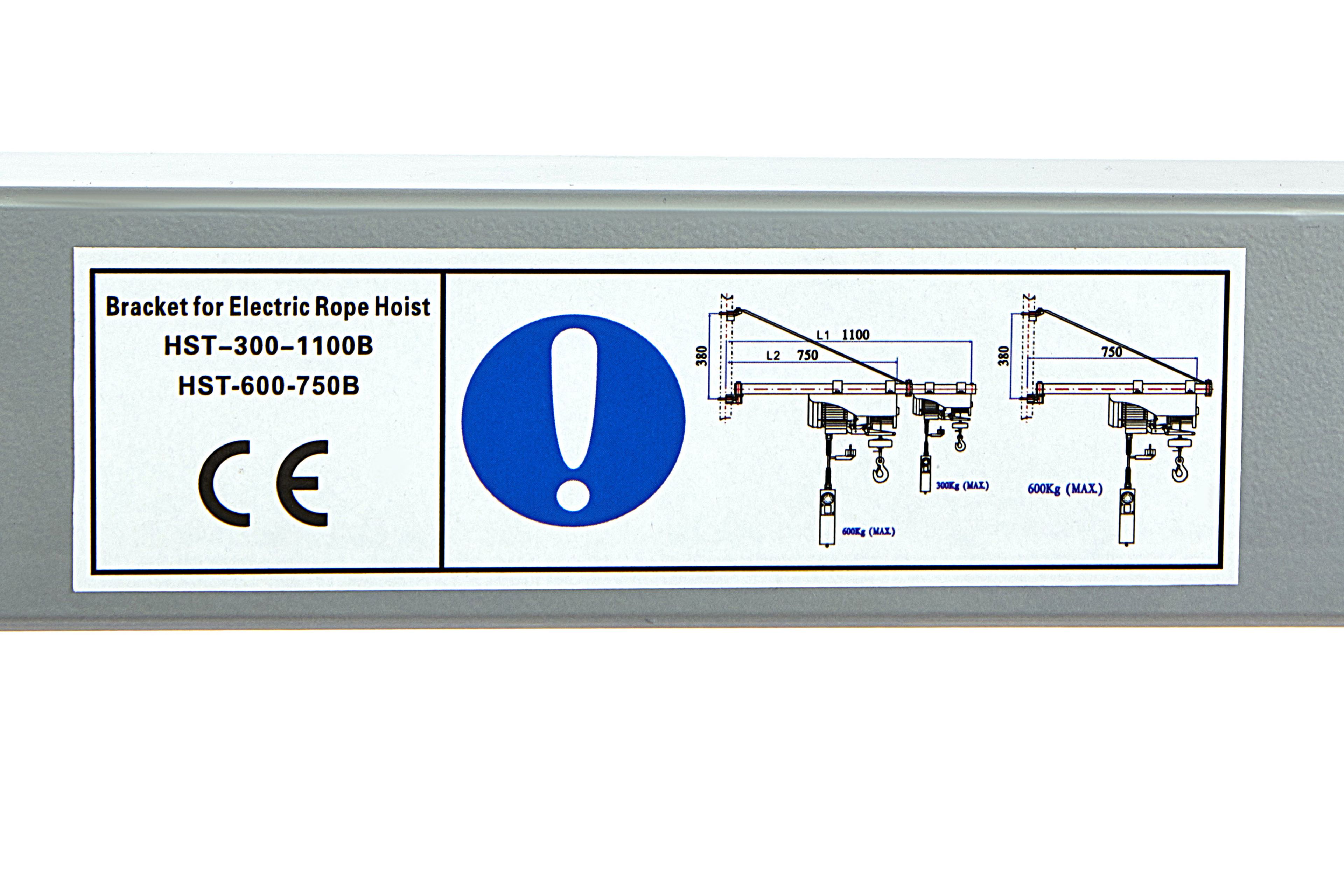 HBM Bras pivotant pour palan électrique Image 5