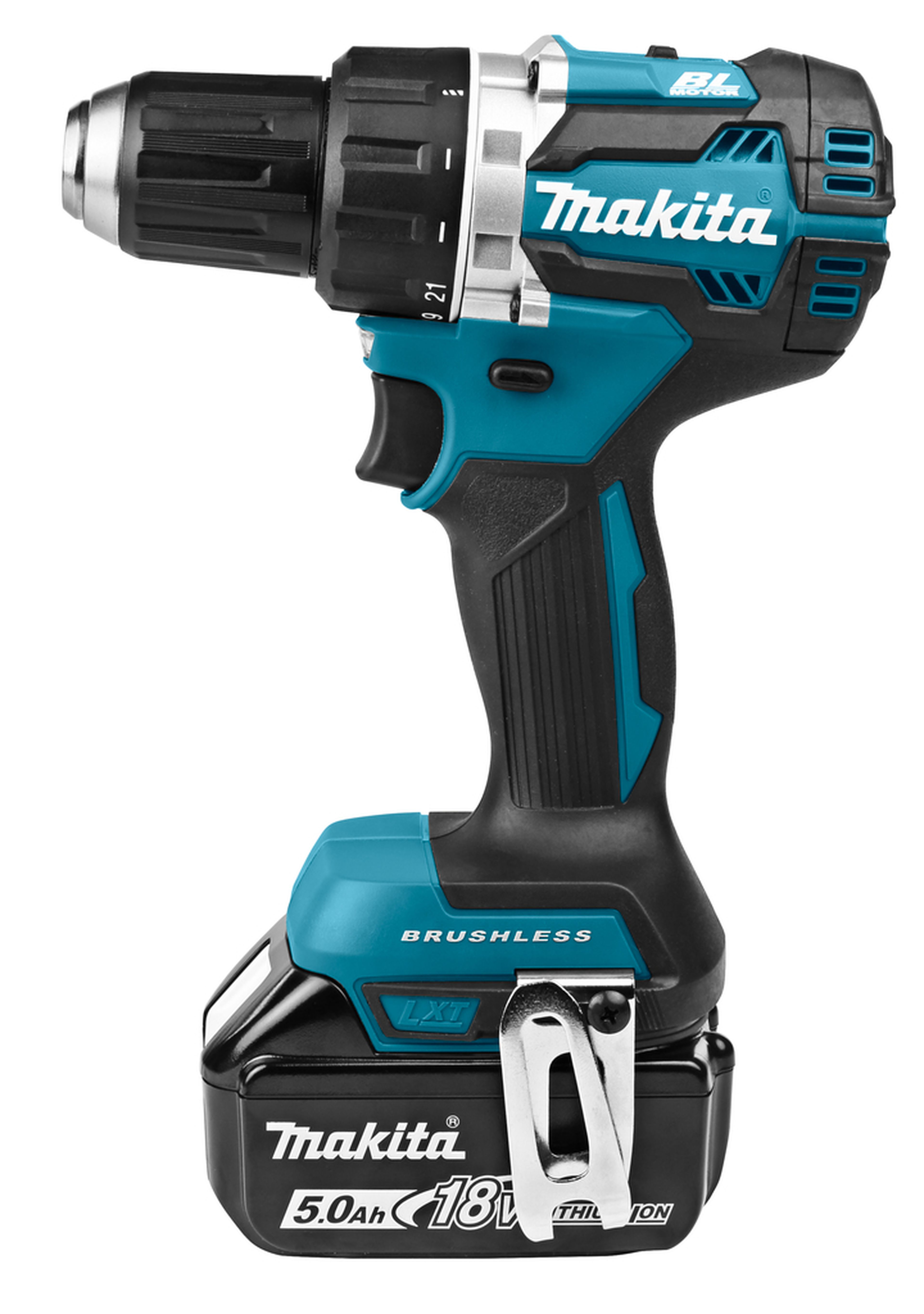 Makita Accu Schroefboormachine 18V 5,0Ah DDF484RTJ Image 2