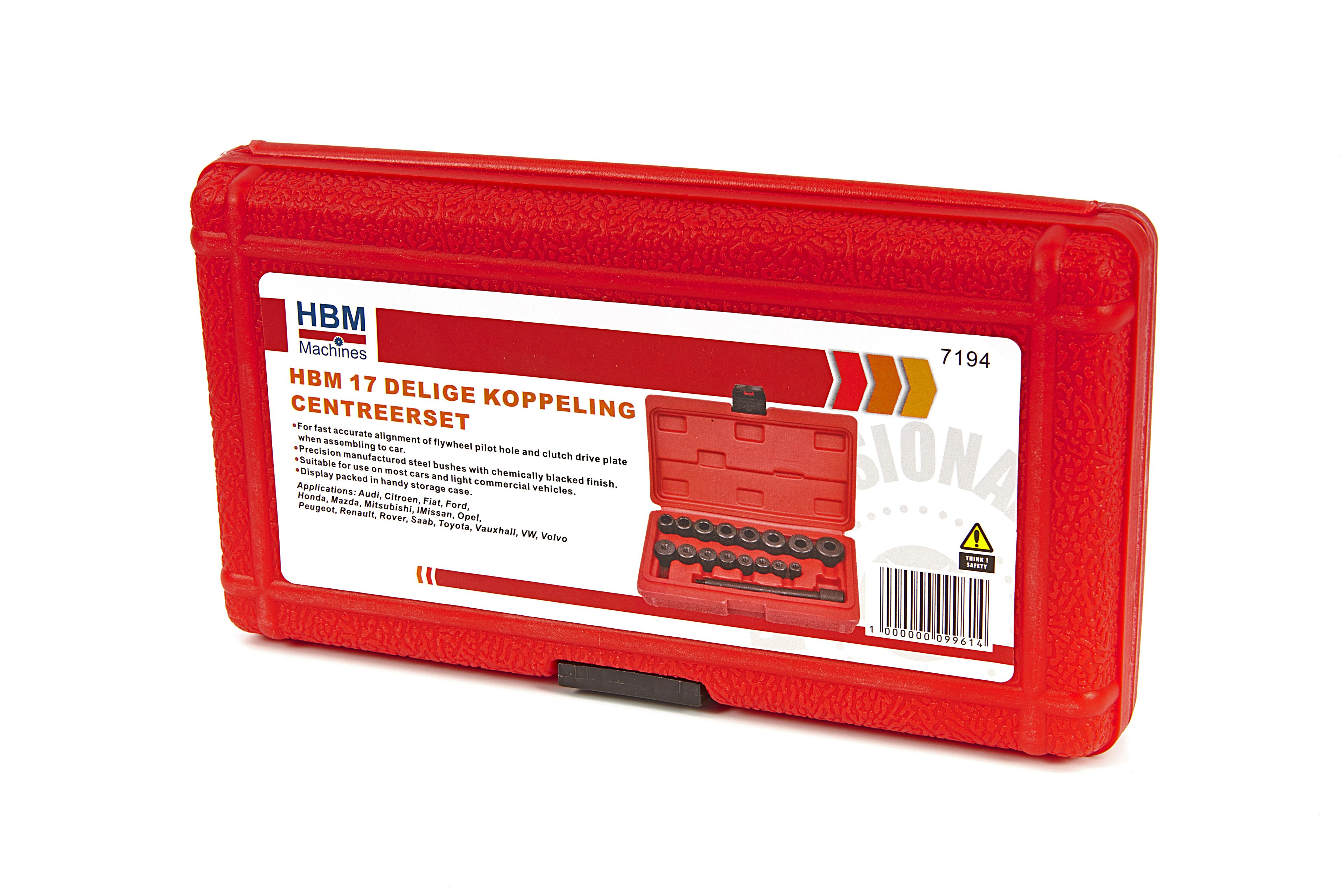 HBM Kit de 17 pièces pour centrer un plateau d'embrayage Image 4