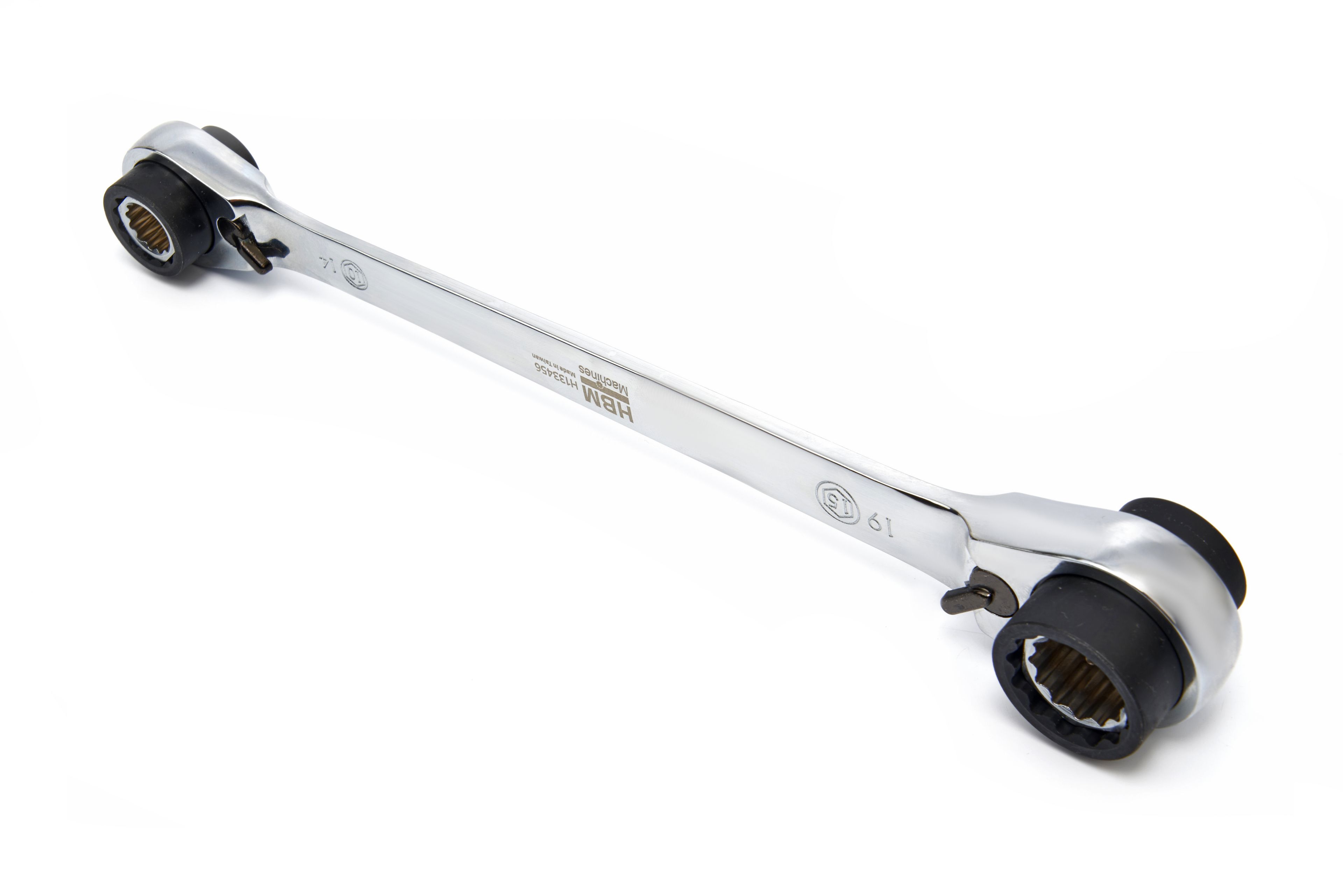 HBM omkeerbare ratel 8-in 1, 8 - 19 mm Image 2