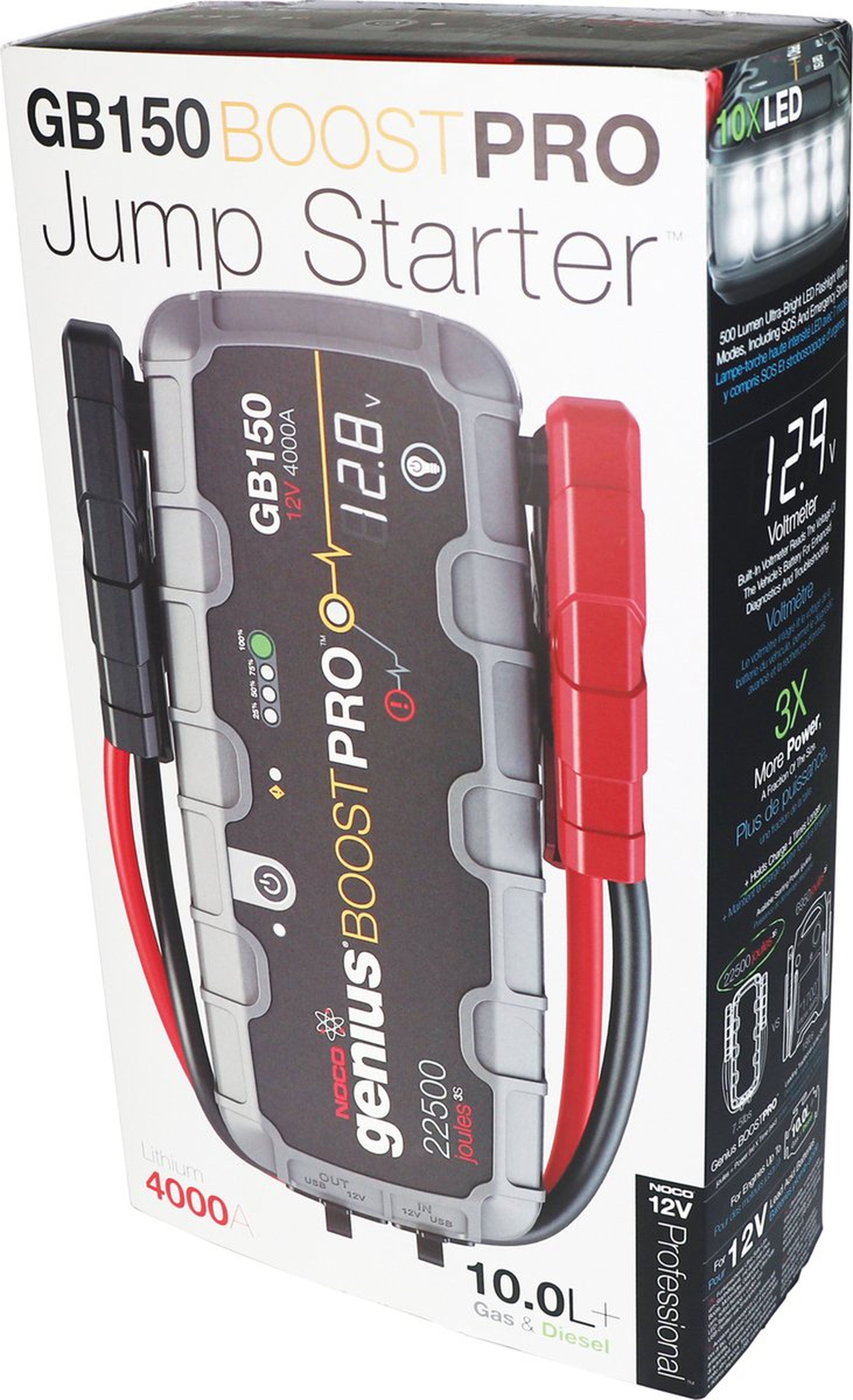 Noco Lithium Starthilfe Boost Pro GB150 3000 A Image 6