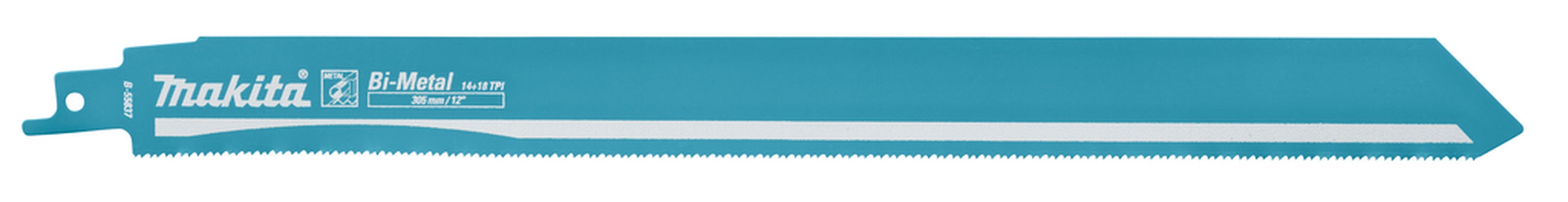 Makita Lame de Scie Sabre Métal Bim 305mm 14/18Tpi B-55837