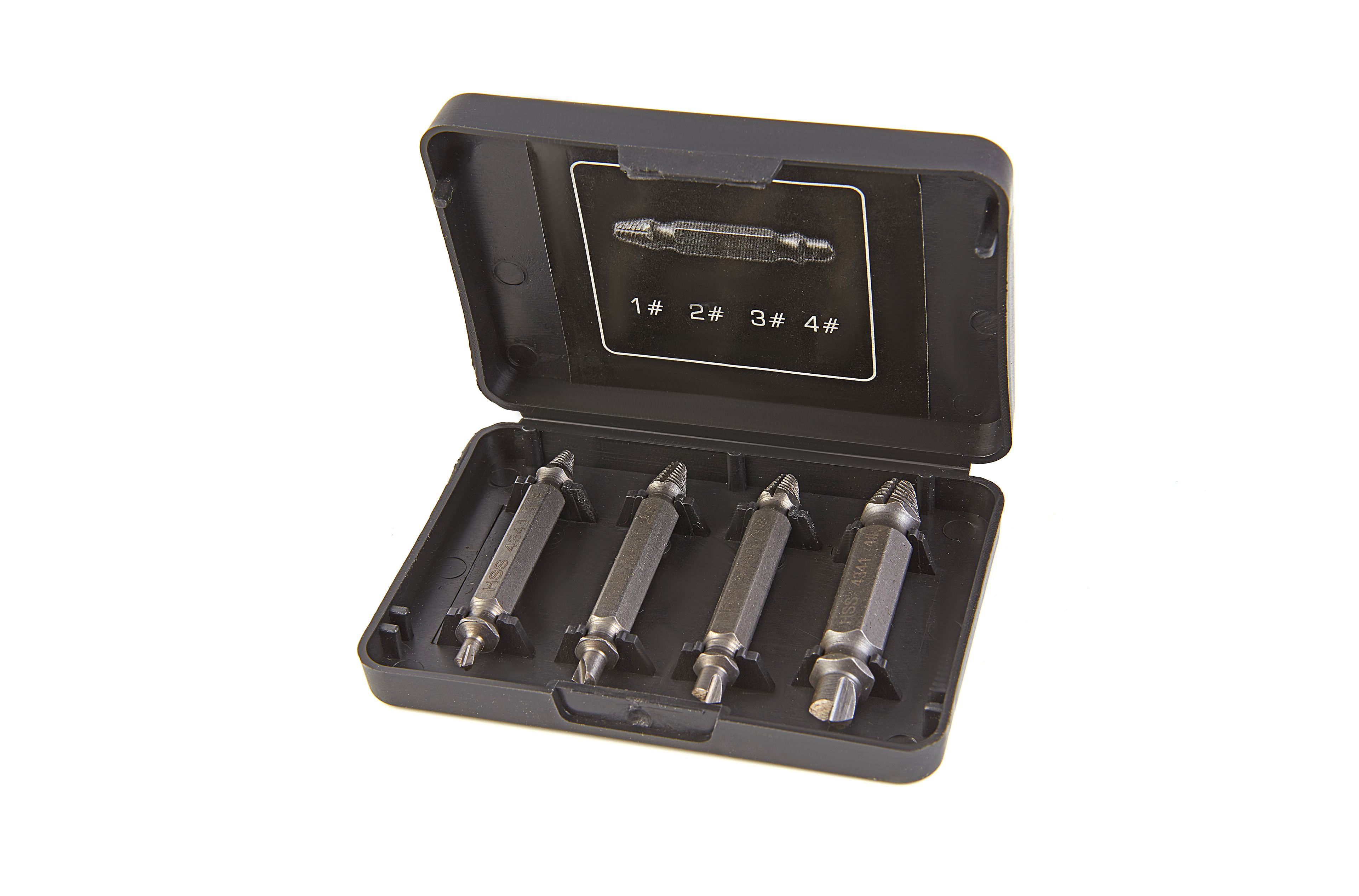 HBM 4-teiliges Schraubenlöser-Set