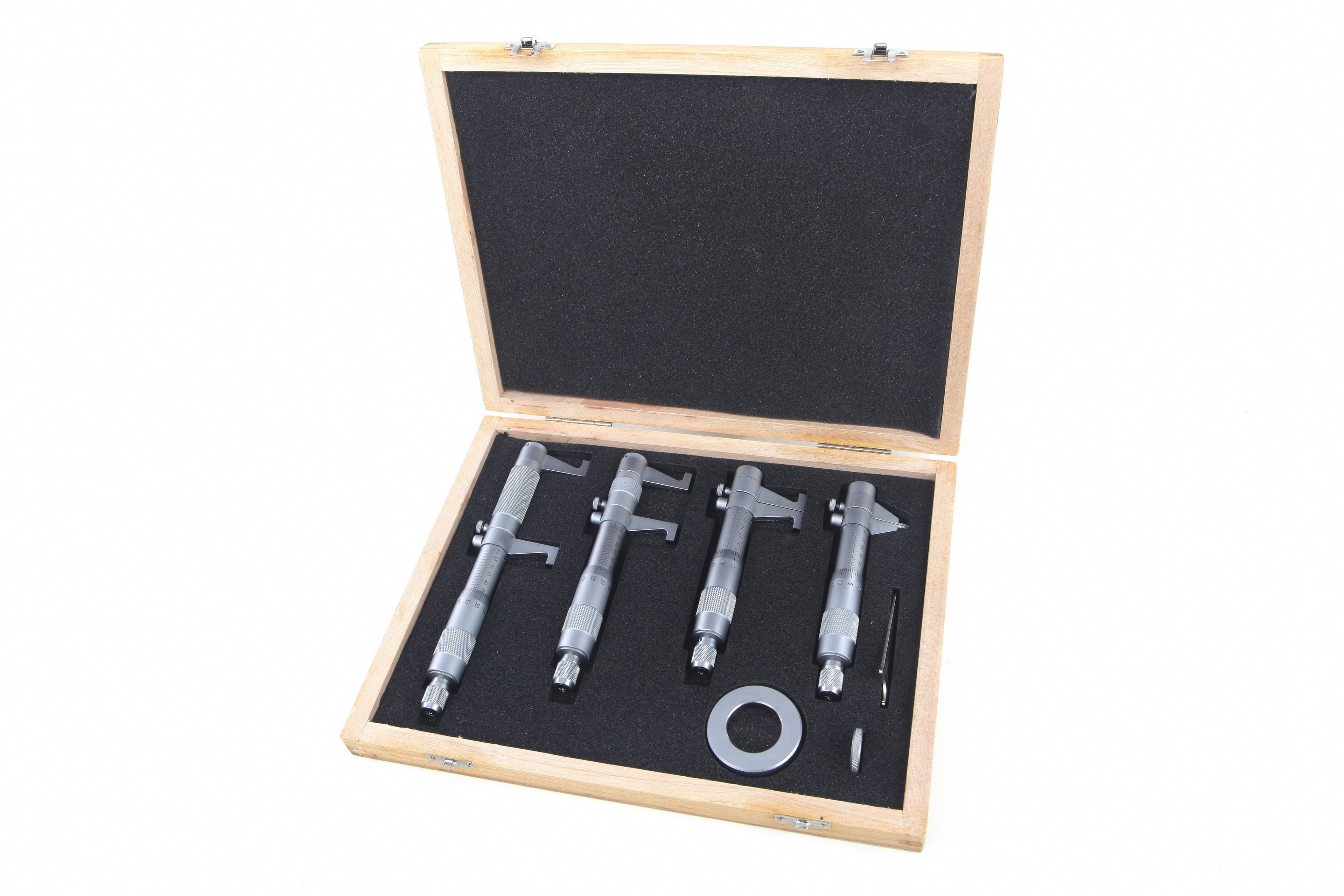 HBM Jeu de 4 micromètres intérieurs analogiques 5 - 100