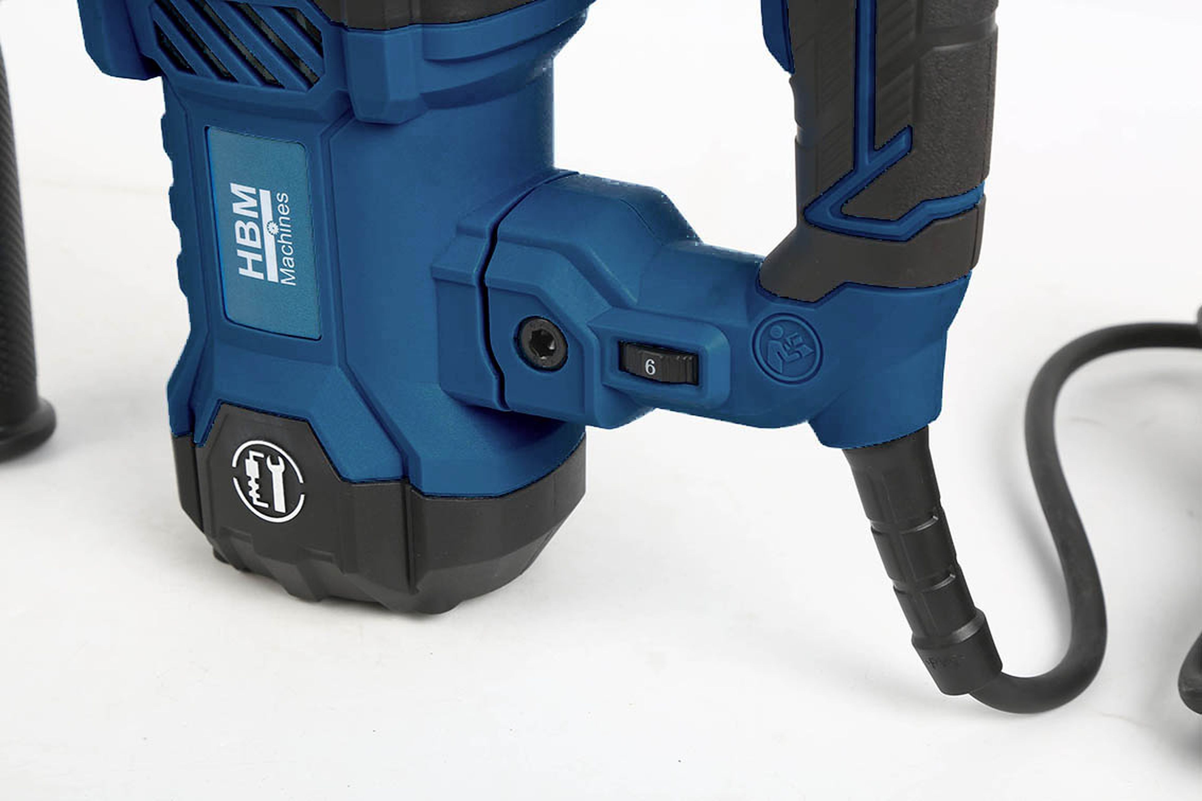 HBM Marteau perforateur/marteau burineur SDS+ 1 500 W Image 6