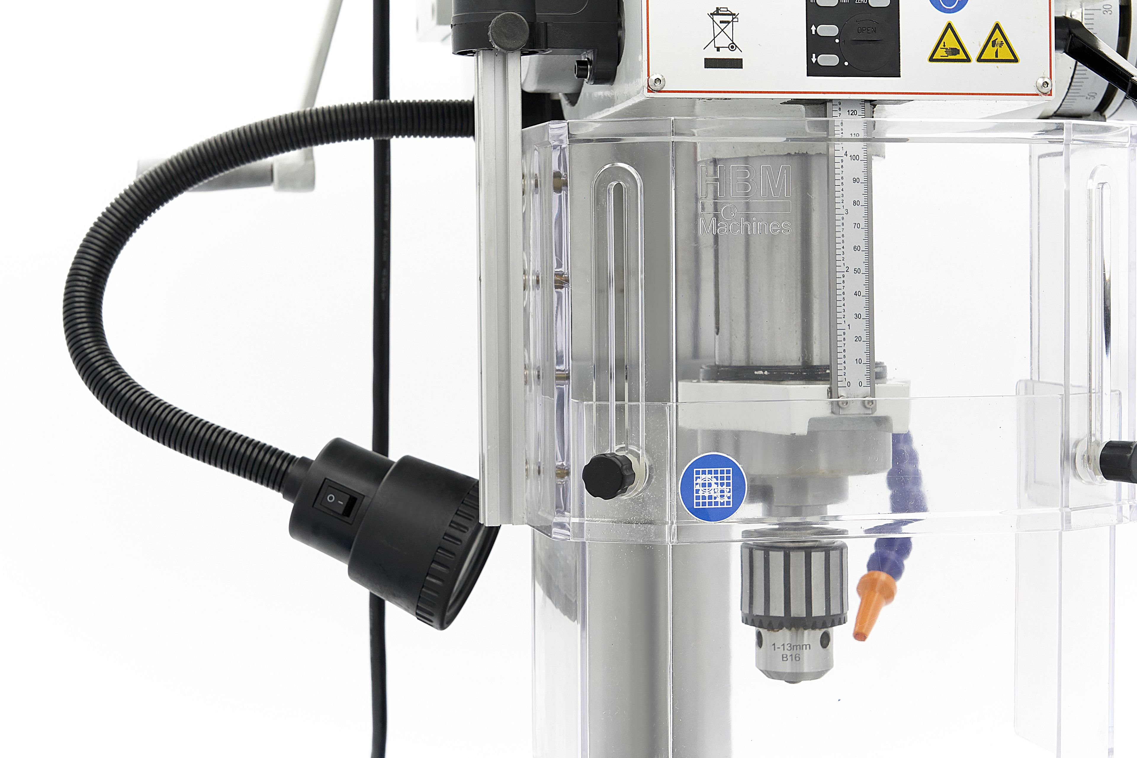 HBM 40 H Boormachine, Tapmachine, Freesmachine Deluxe Compleet Image 17