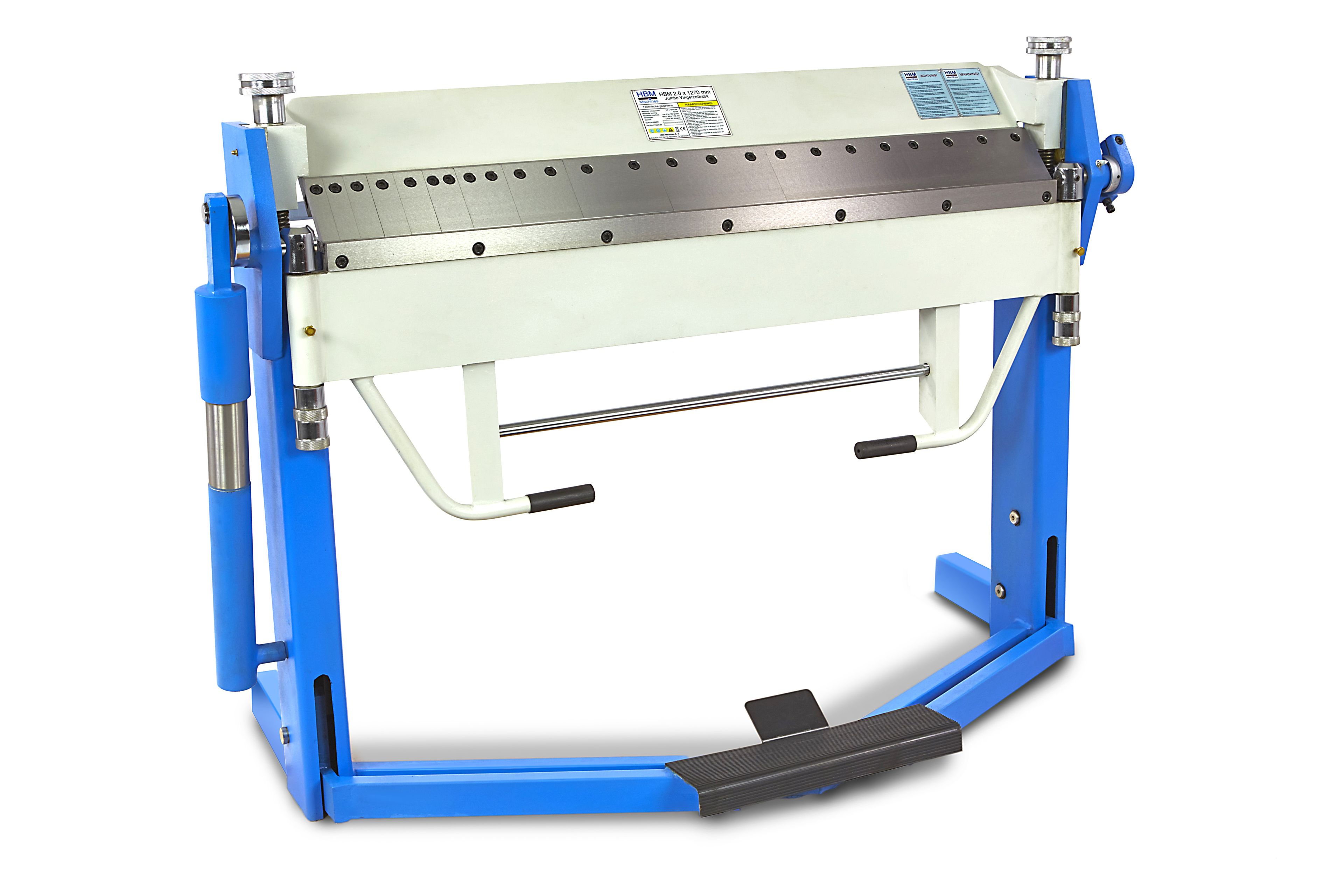 HBM 2 x 1270 Jumbo-Fingerheftungsmaschine Image 4