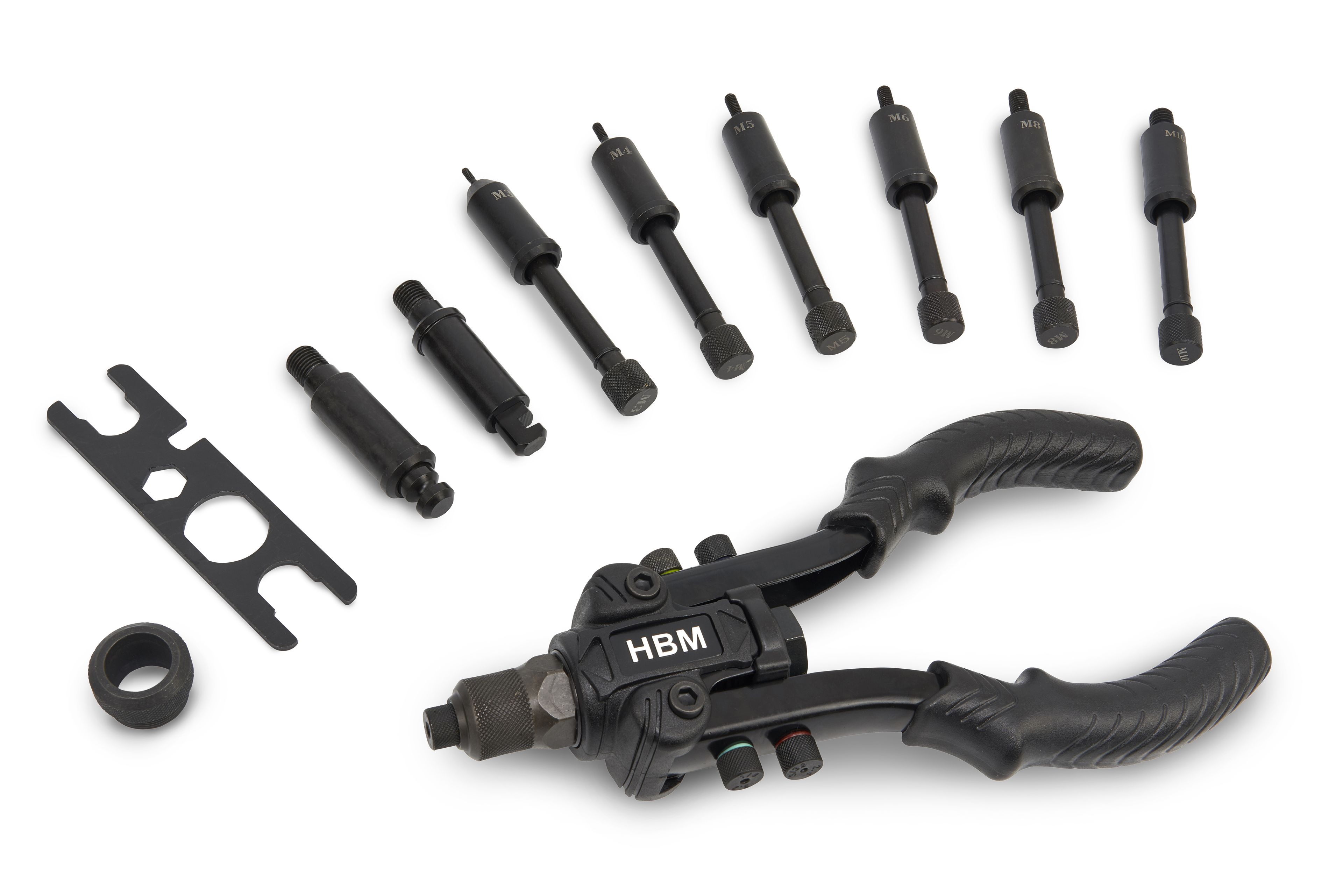 HBM Riveteuse aveugle et pistolet à rivets professionnel Image 4