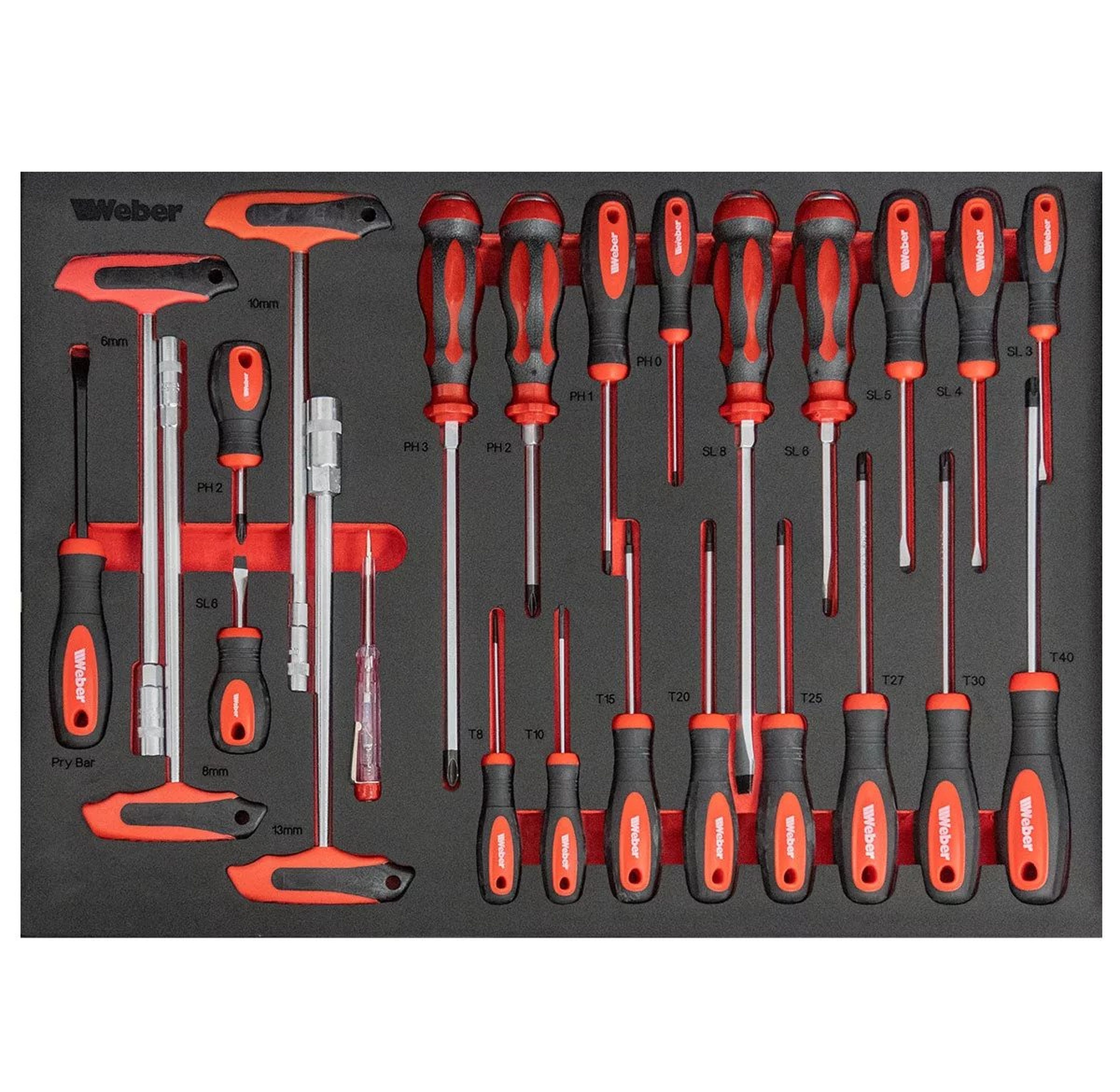 Weber Gevulde gereedschapswagen incl. papierrolhouder - 300-delig Image 6