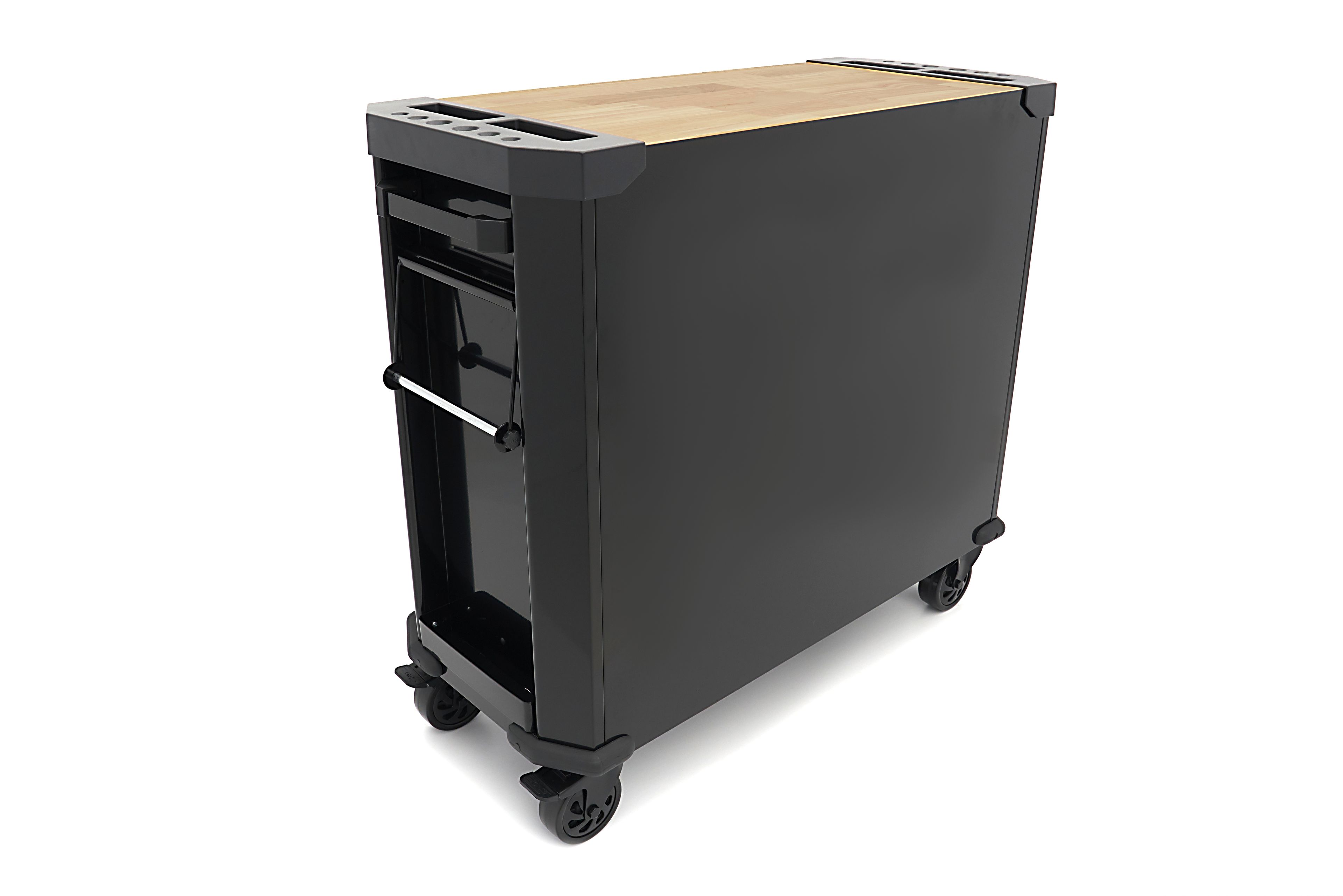 Carro de herramientas HBM de 11 cajones 109 cm negro Image 3