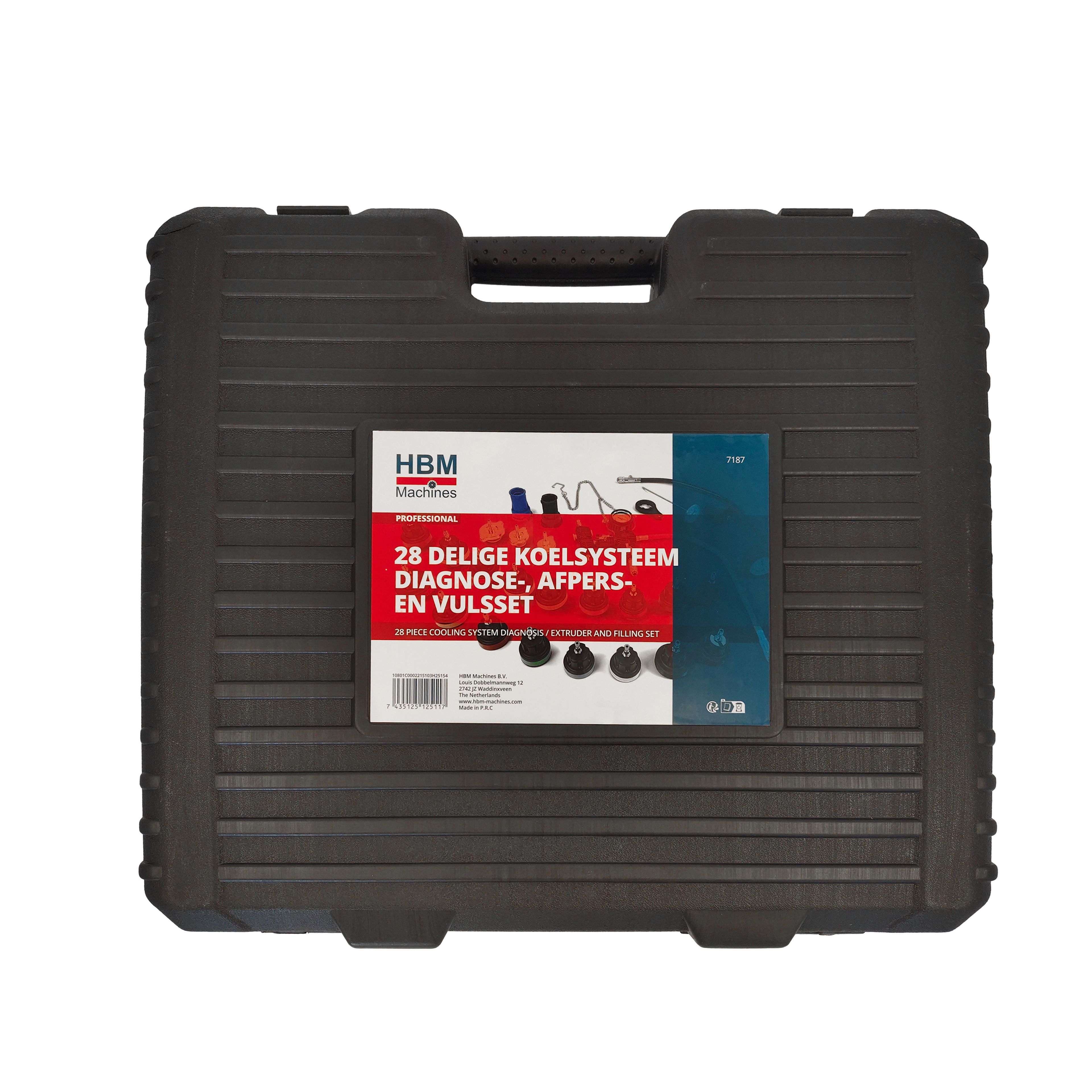 HBM 28 pièces pour le diagnostic / la vidange et le remplissage du système de refroidissement Image 5